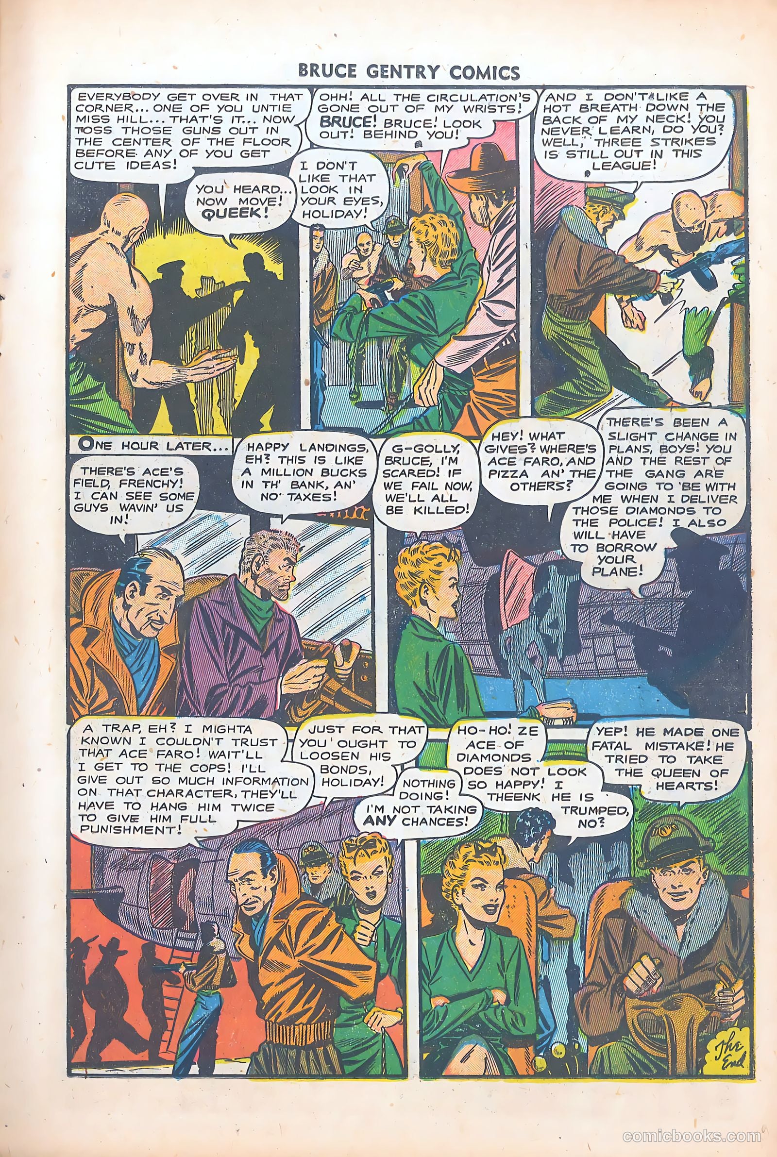 Bruce Gentry Comics #5 — page 11 of 36