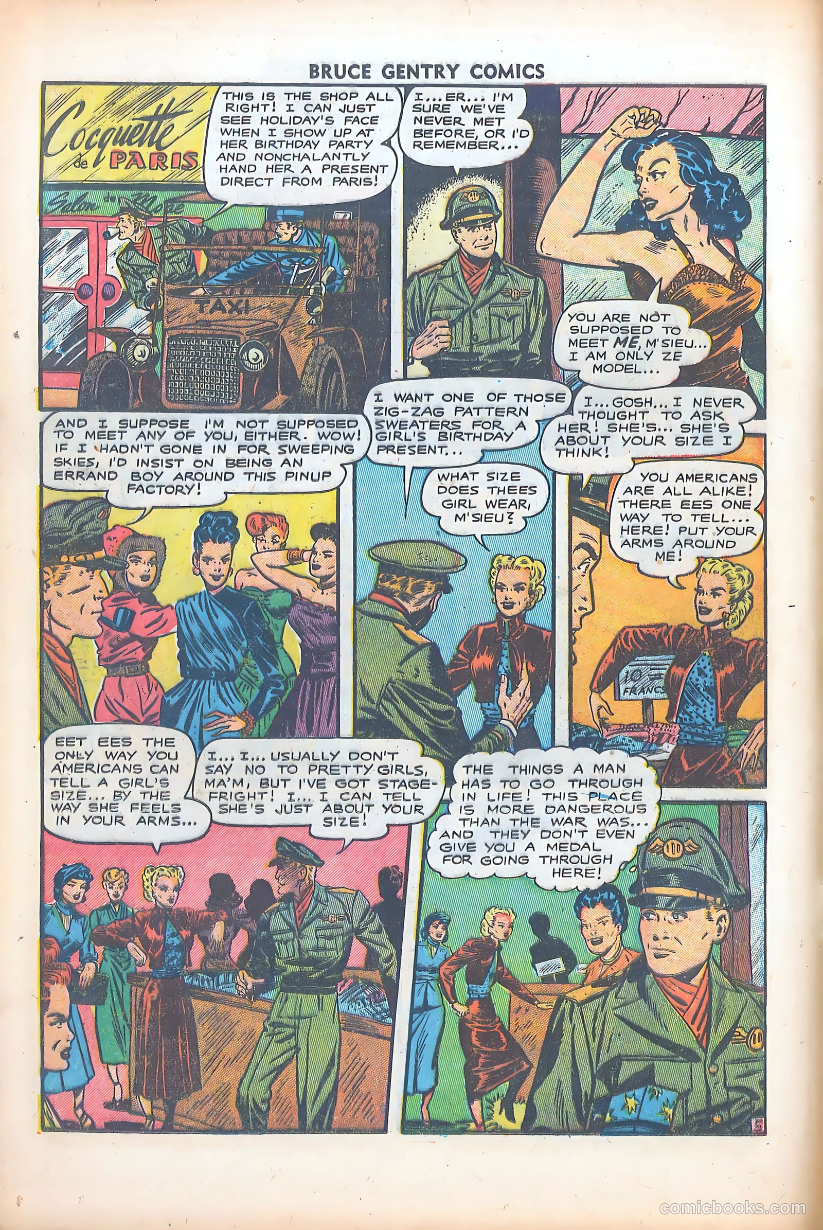 Bruce Gentry Comics #5 — page 16 of 36