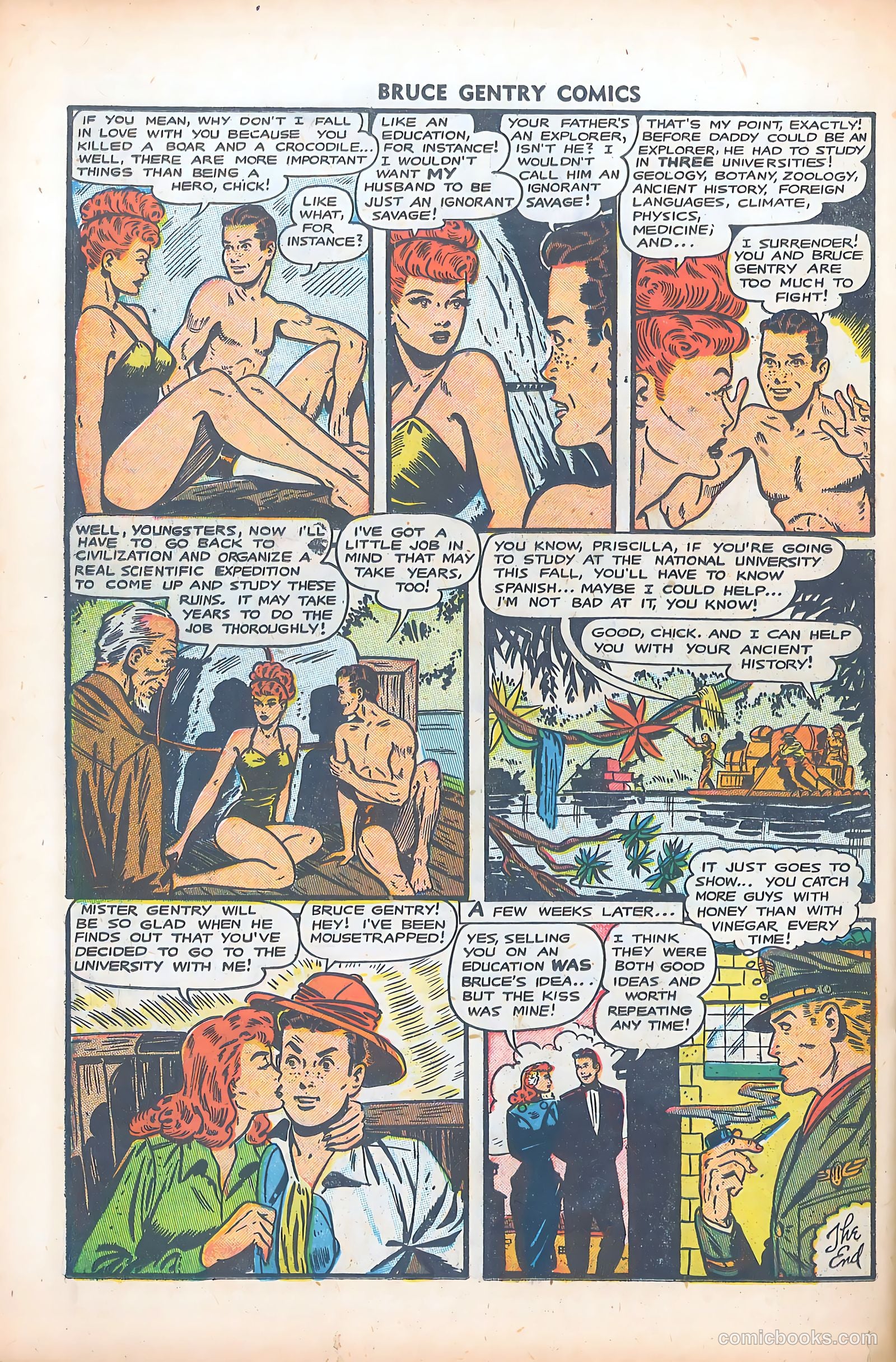 Bruce Gentry Comics #5 — page 26 of 36
