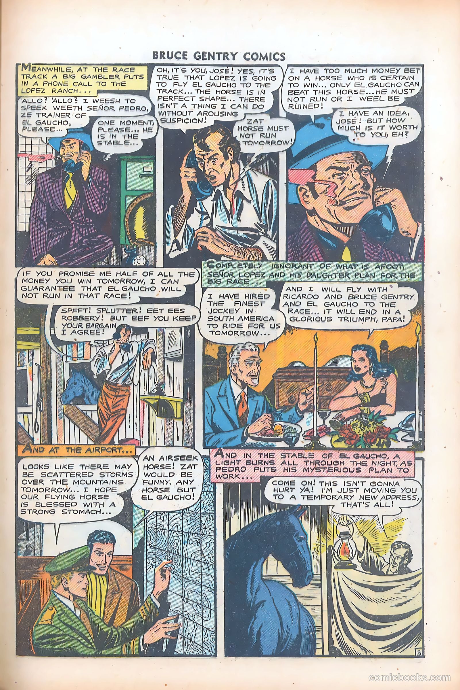 Bruce Gentry Comics #5 — page 29 of 36