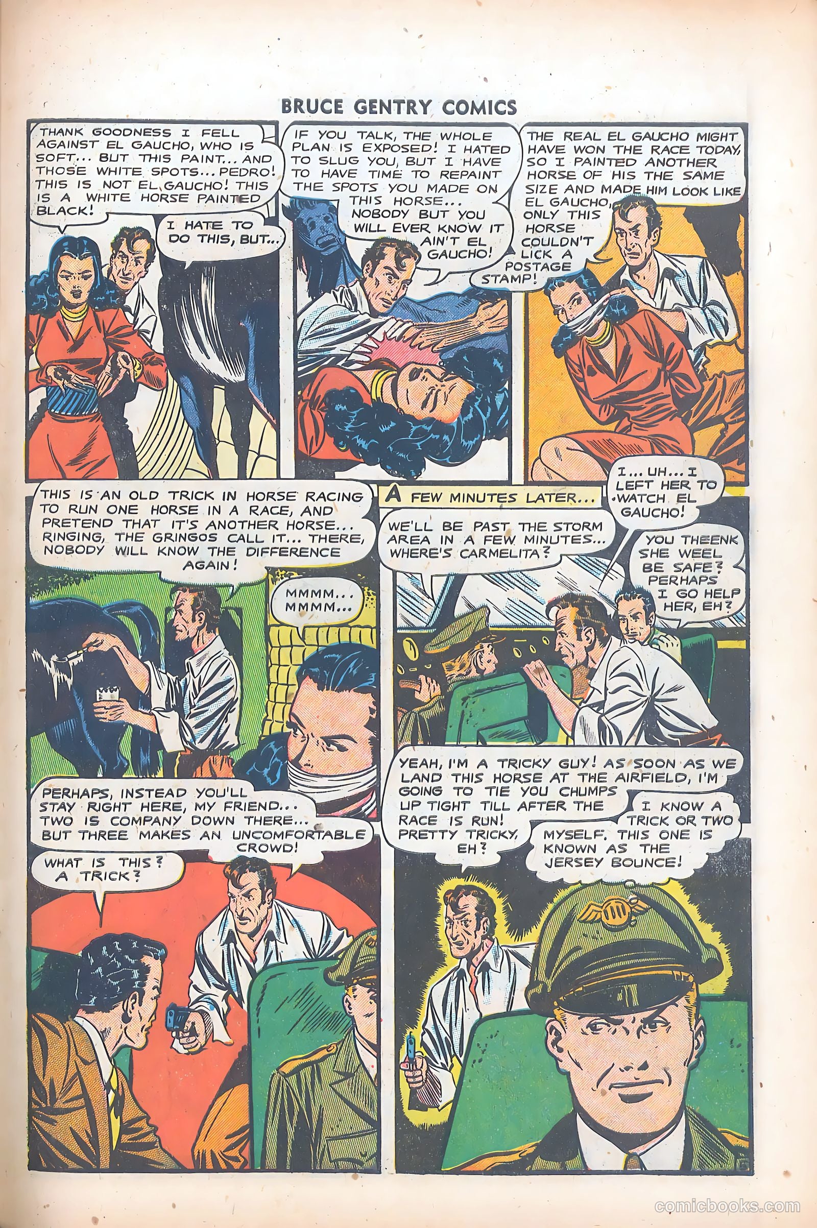 Bruce Gentry Comics #5 — page 31 of 36