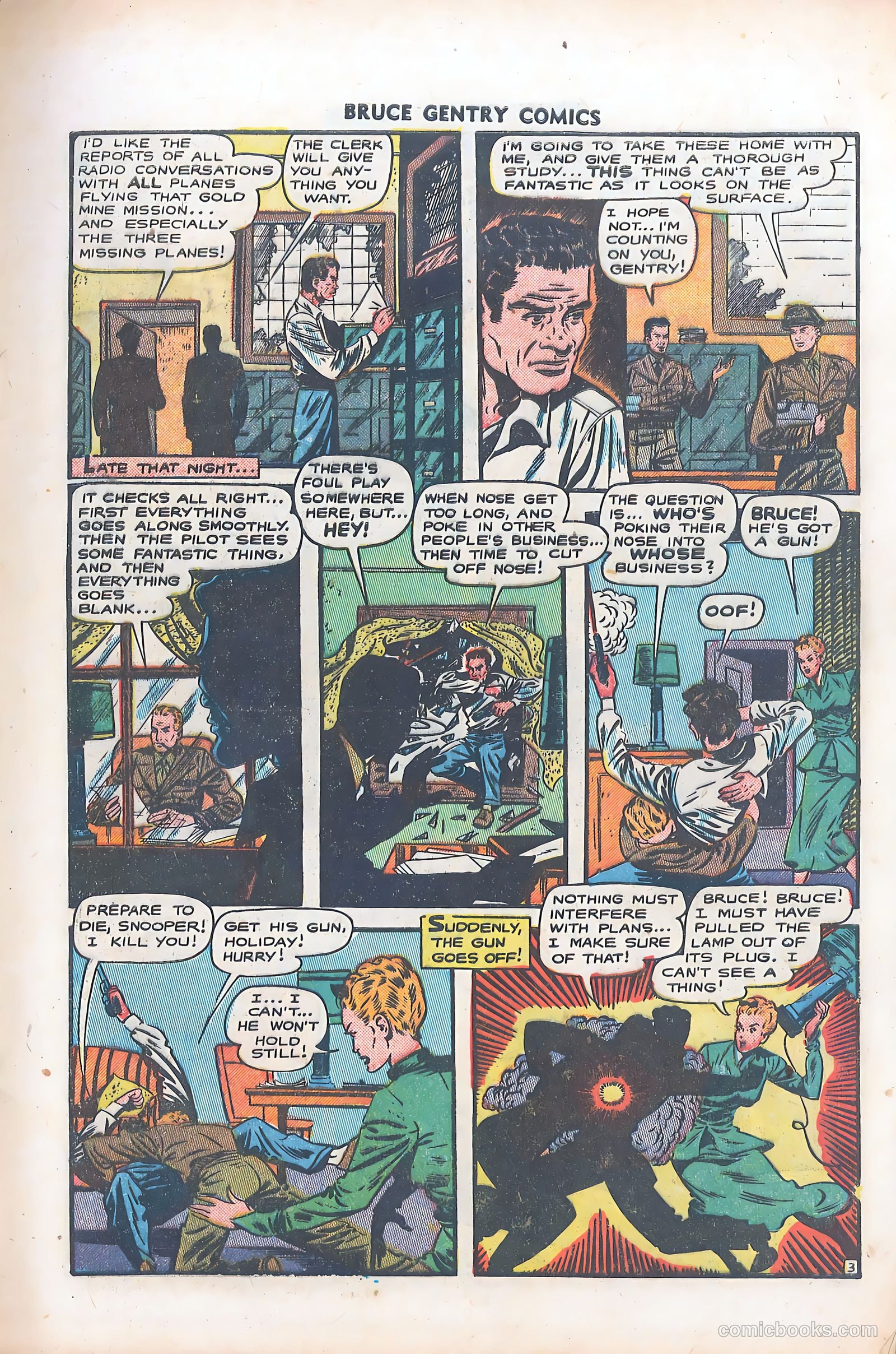 Bruce Gentry Comics #6 — page 5 of 36