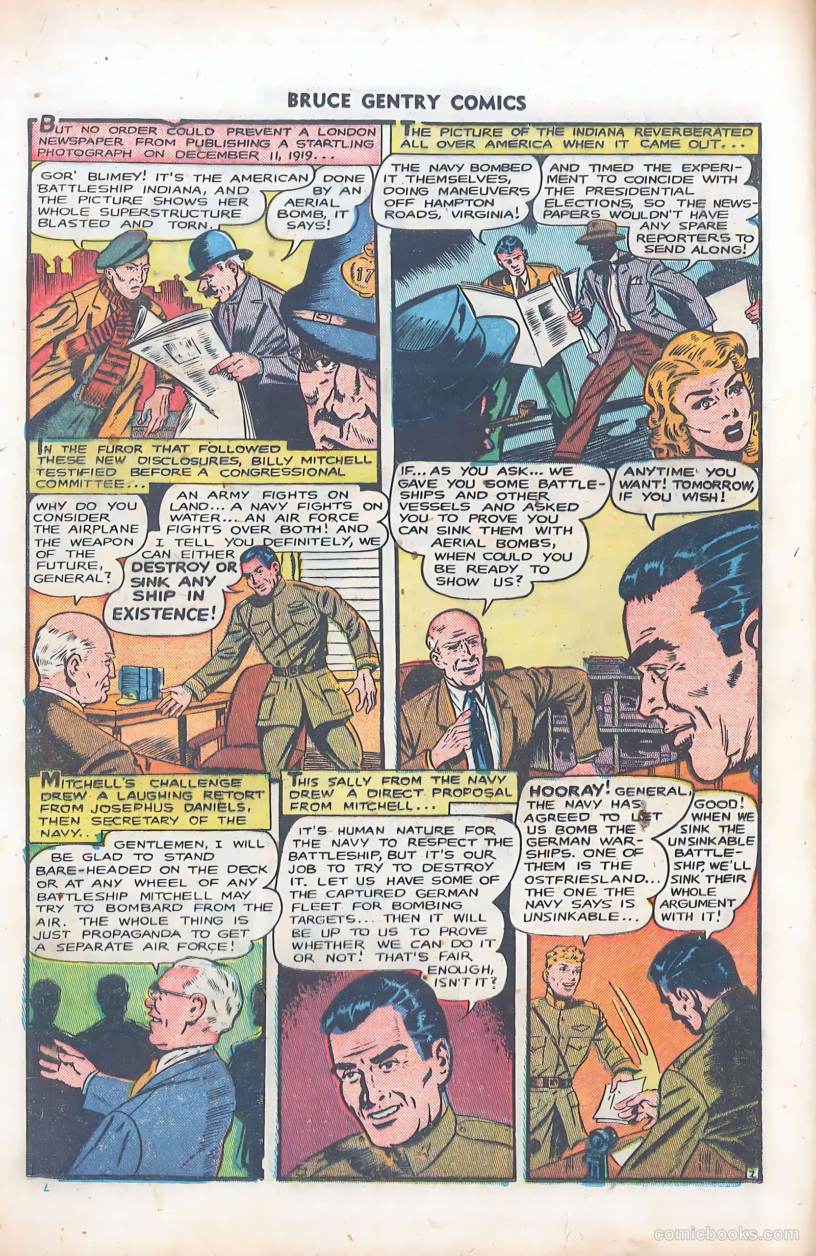 Bruce Gentry Comics #6 — page 12 of 36