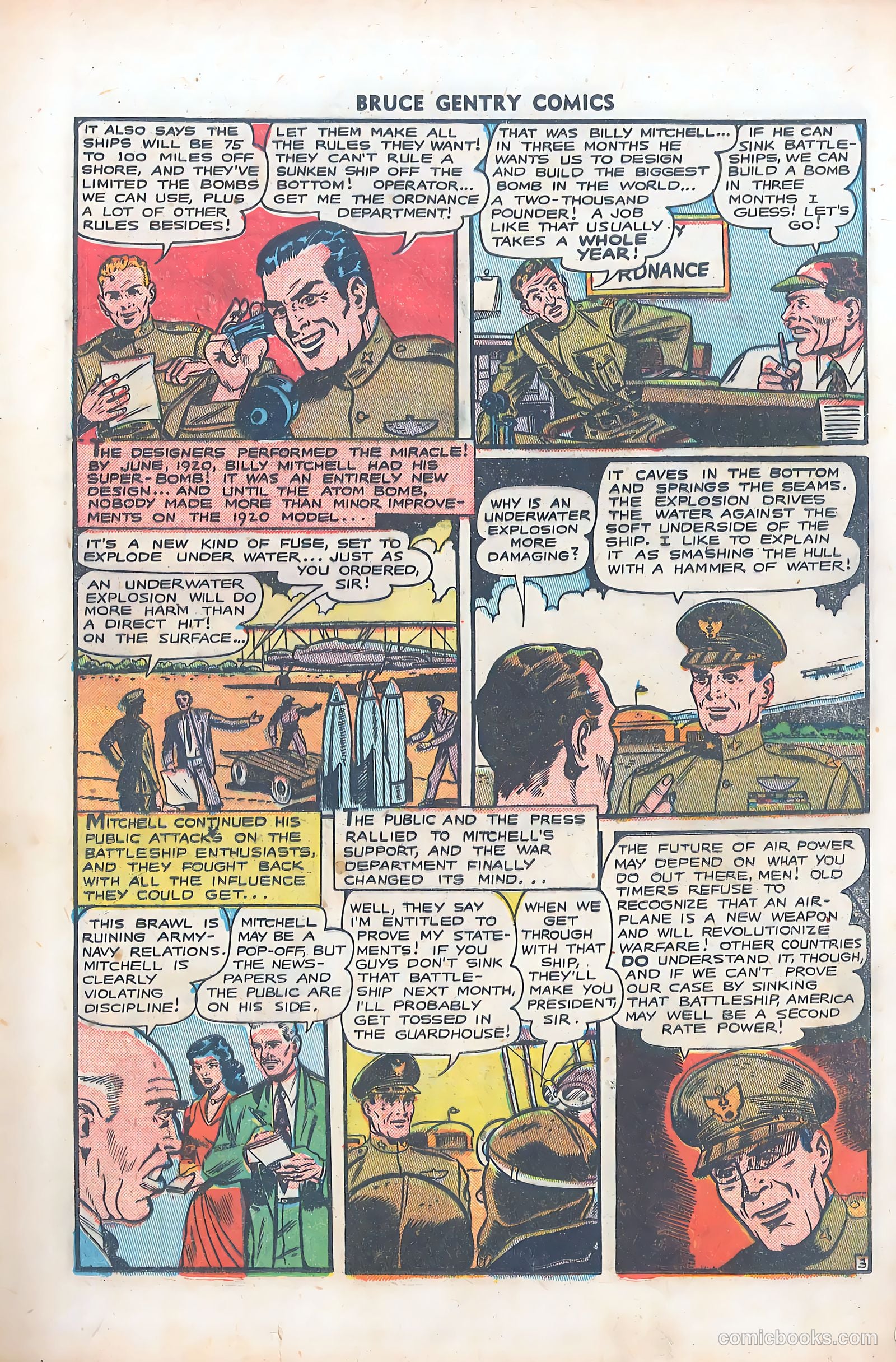 Bruce Gentry Comics #6 — page 13 of 36