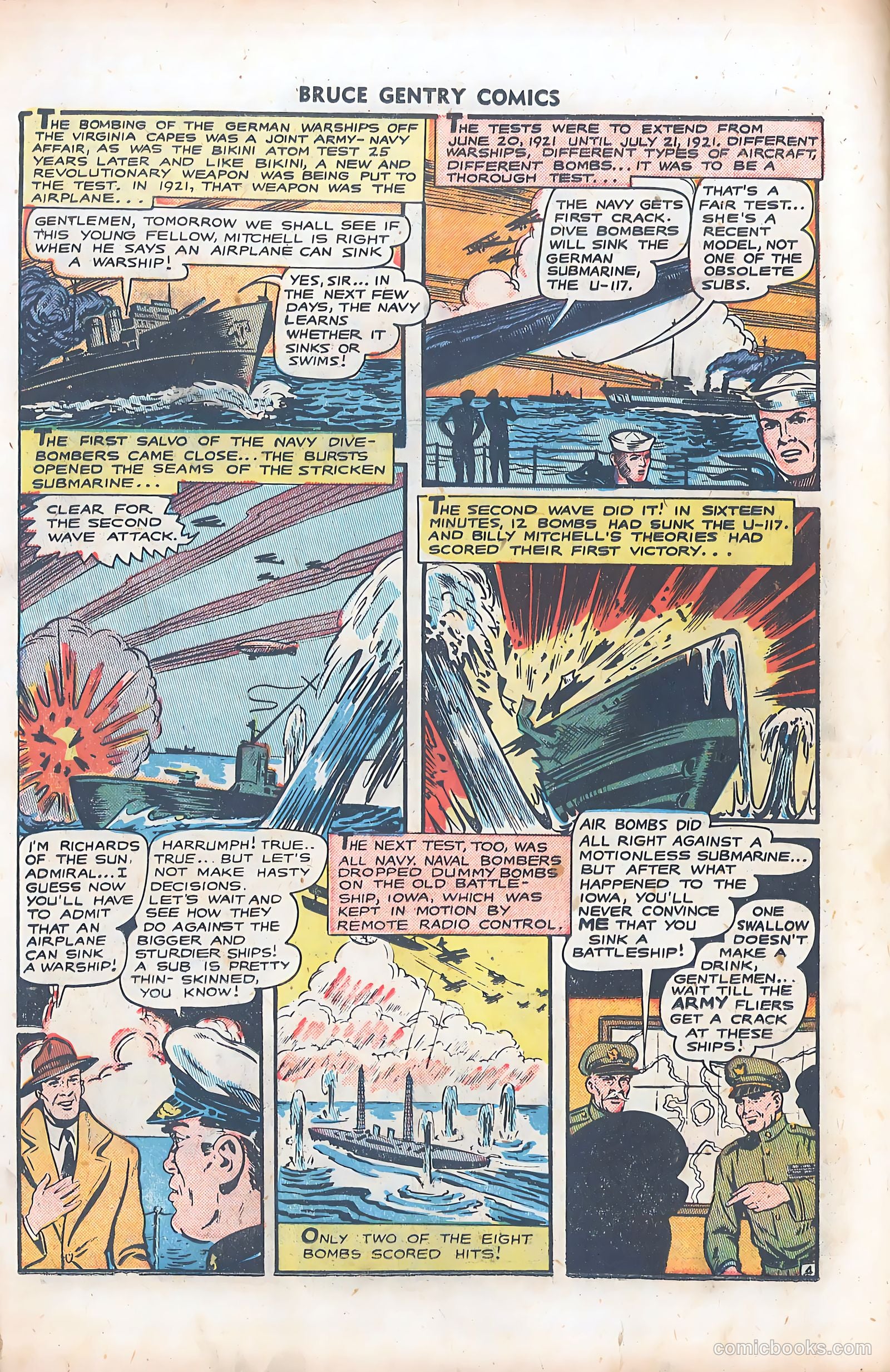 Bruce Gentry Comics #6 — page 14 of 36