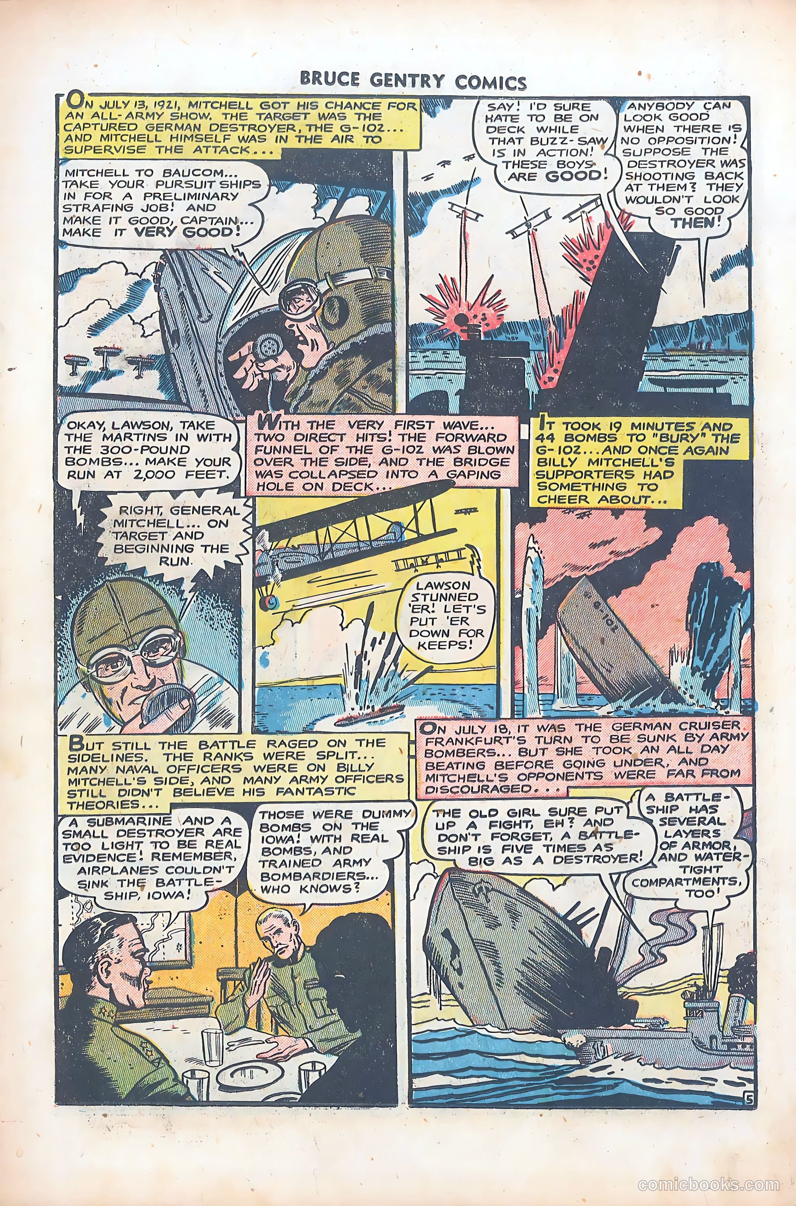 Bruce Gentry Comics #6 — page 15 of 36
