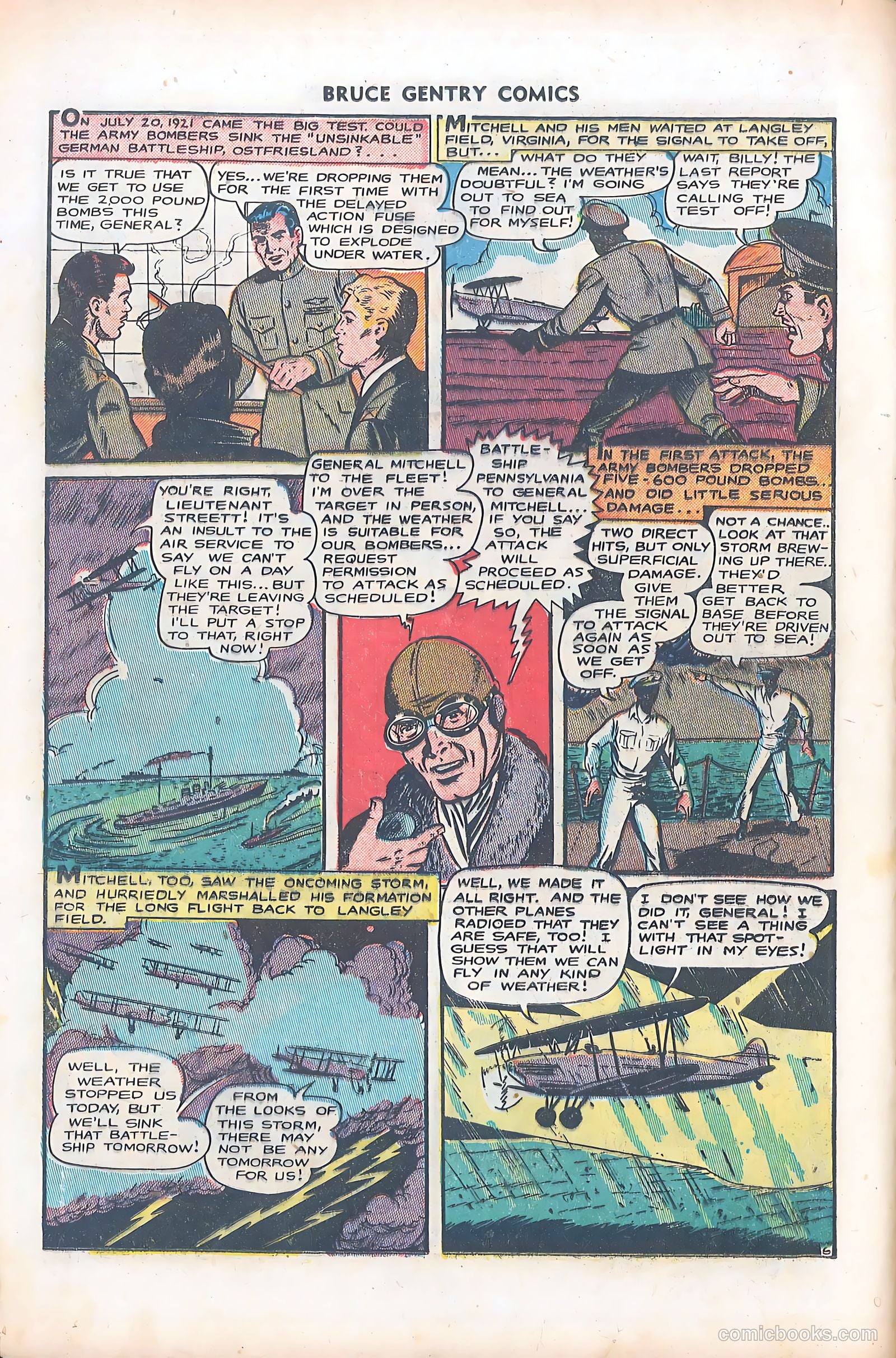Bruce Gentry Comics #6 — page 16 of 36