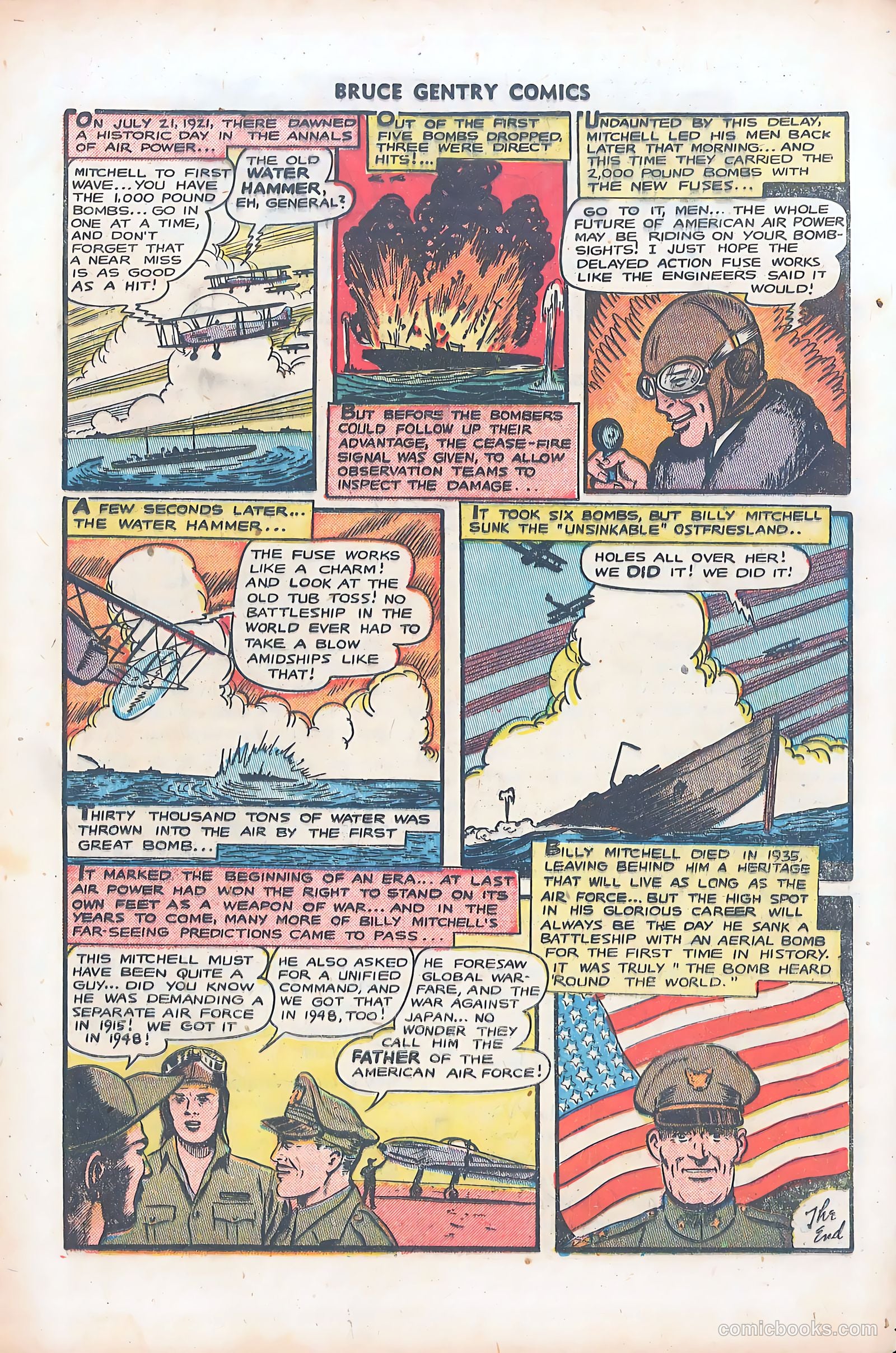 Bruce Gentry Comics #6 — page 17 of 36