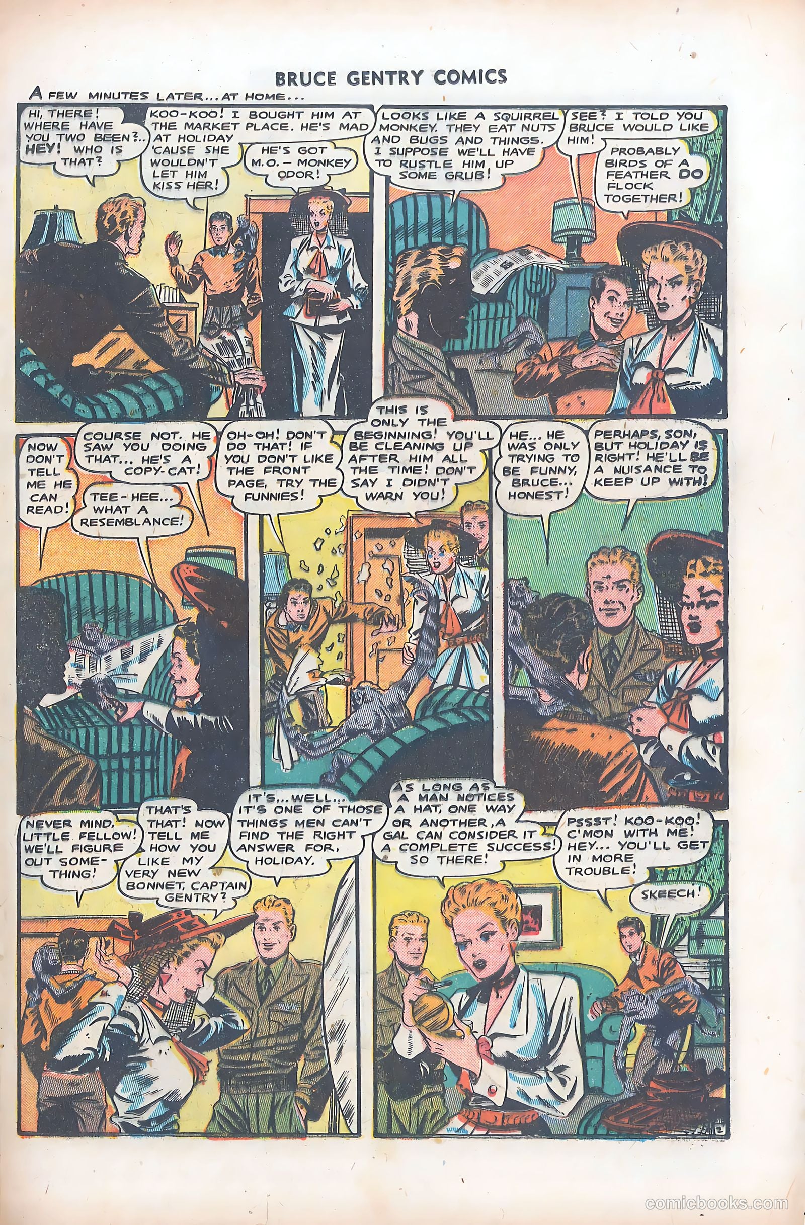 Bruce Gentry Comics #6 — page 21 of 36