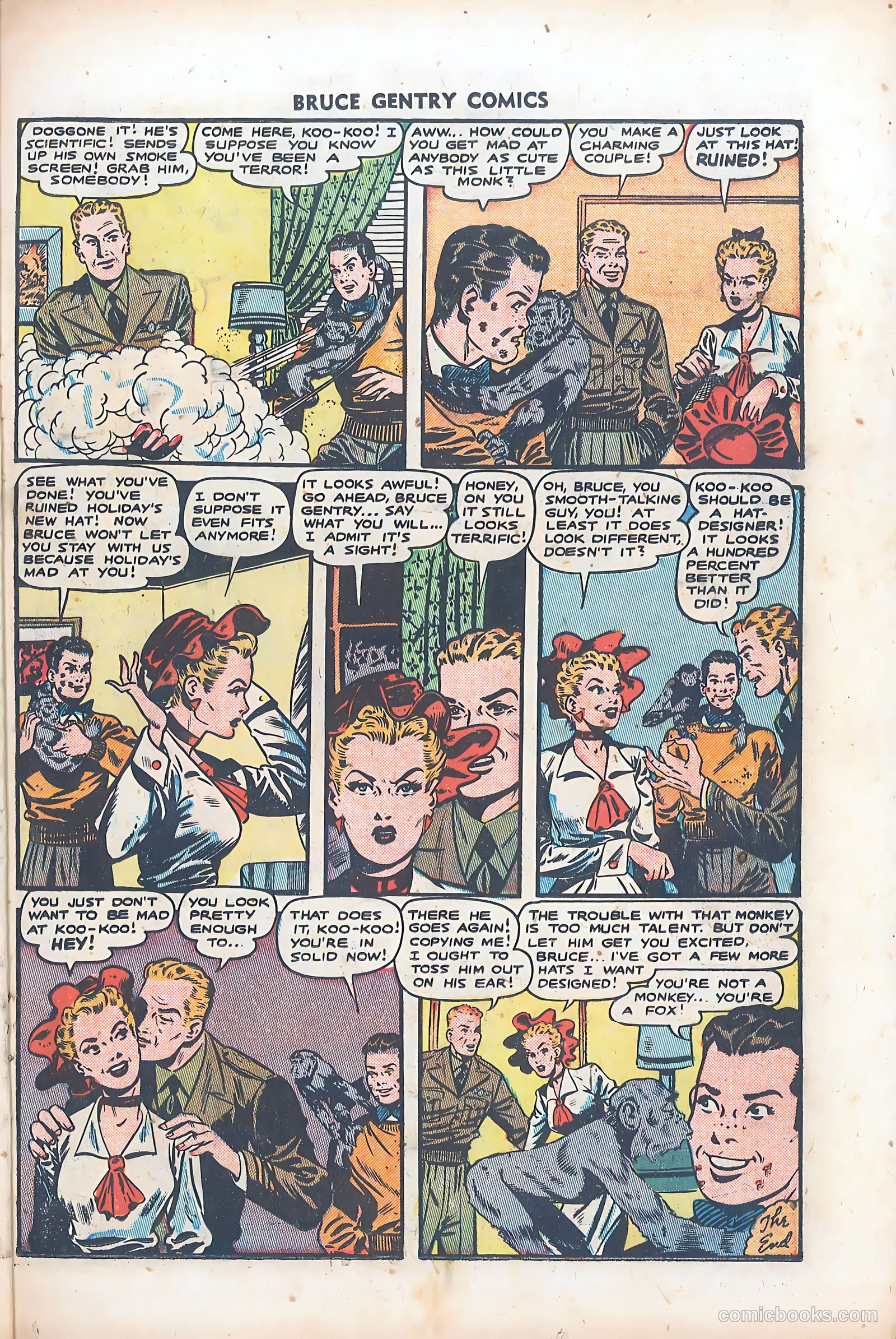 Bruce Gentry Comics #6 — page 23 of 36