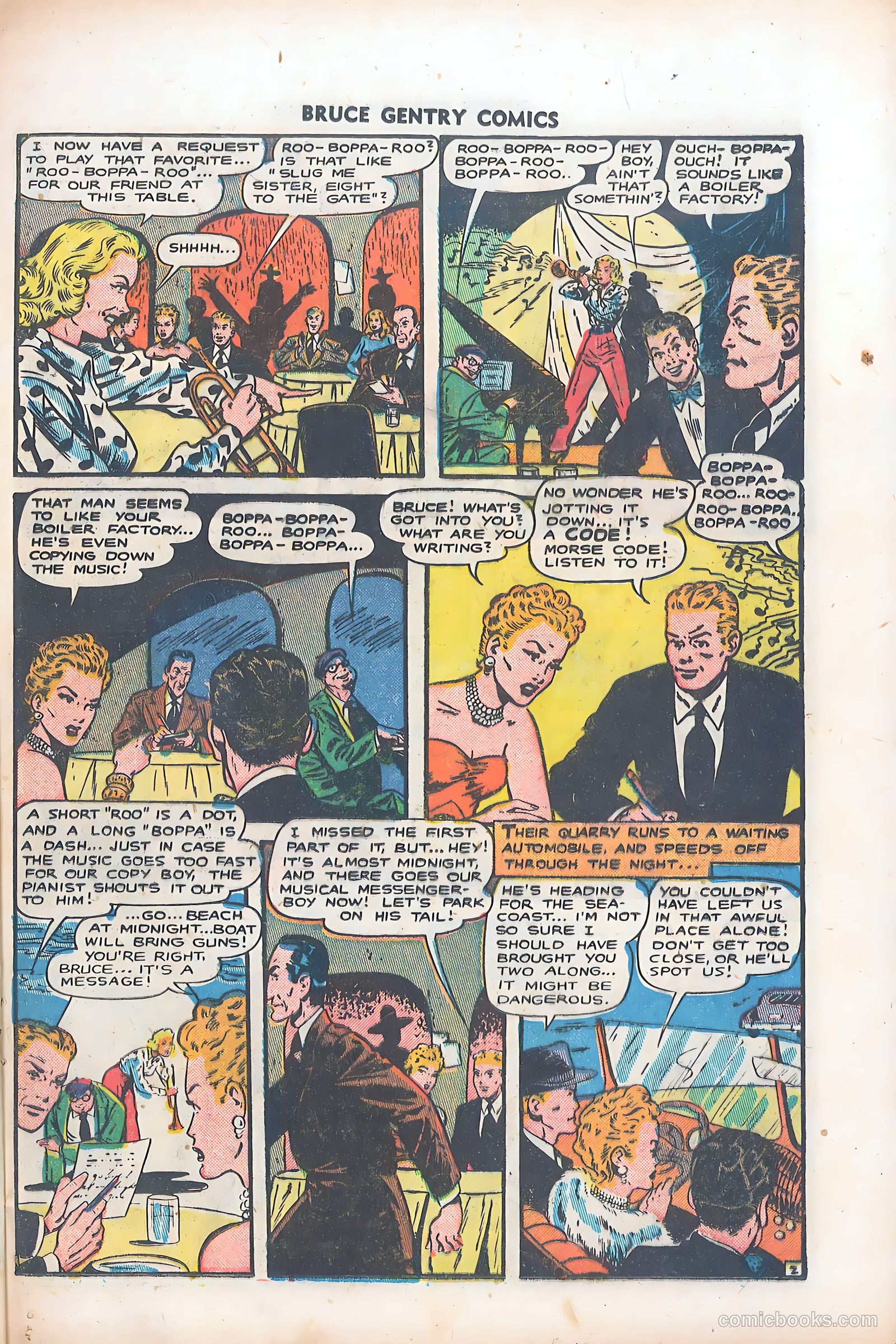 Bruce Gentry Comics #6 — page 25 of 36