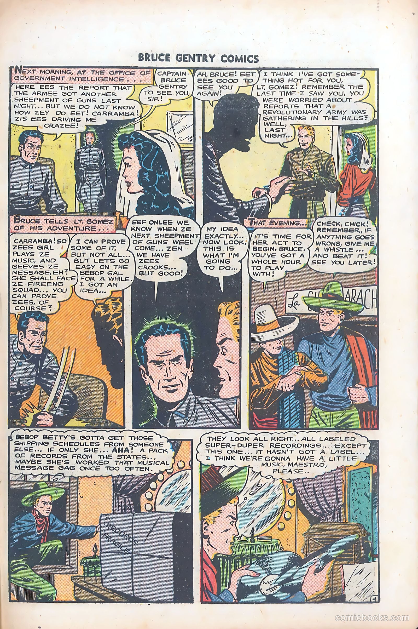 Bruce Gentry Comics #6 — page 27 of 36