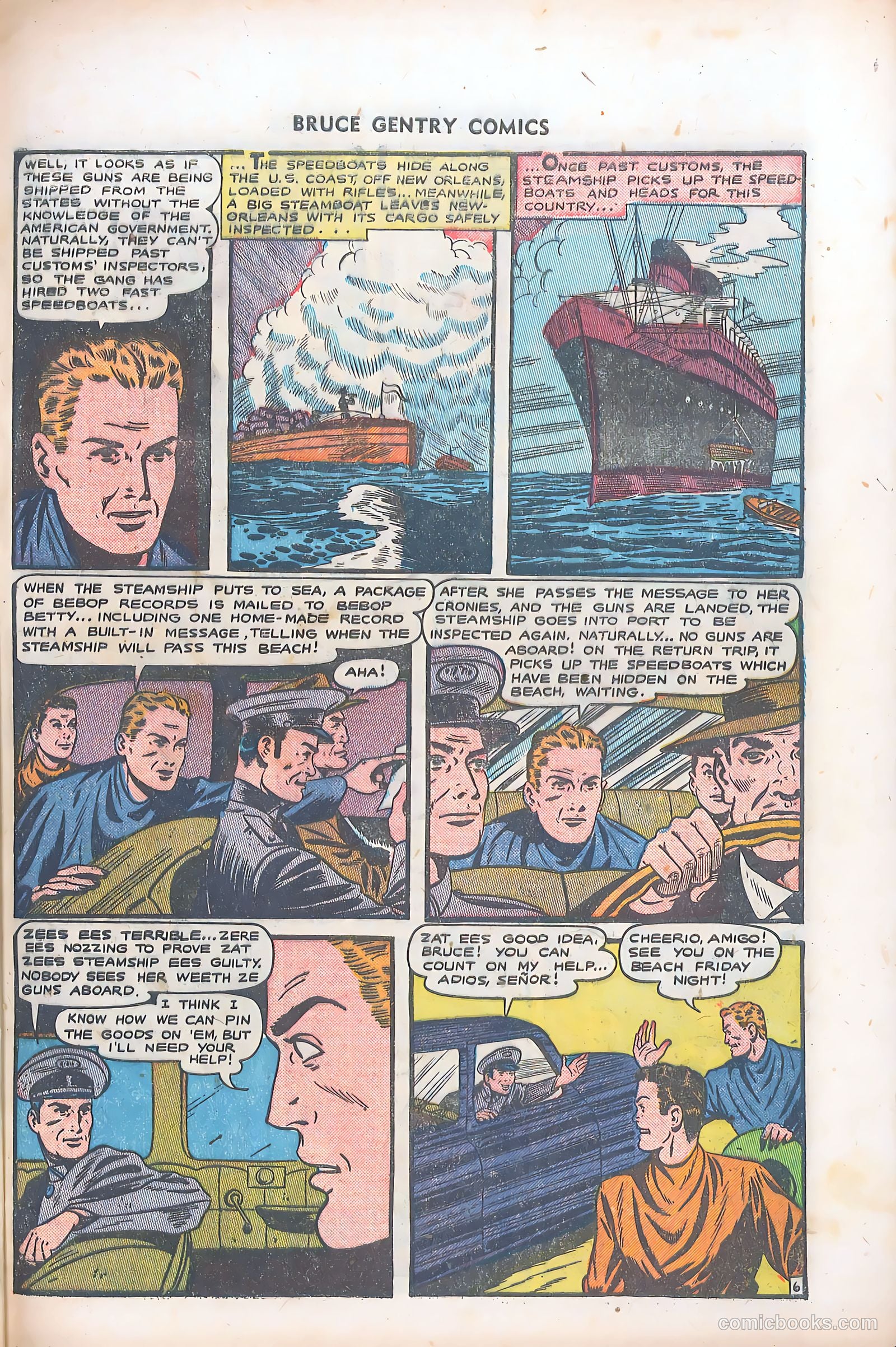 Bruce Gentry Comics #6 — page 29 of 36