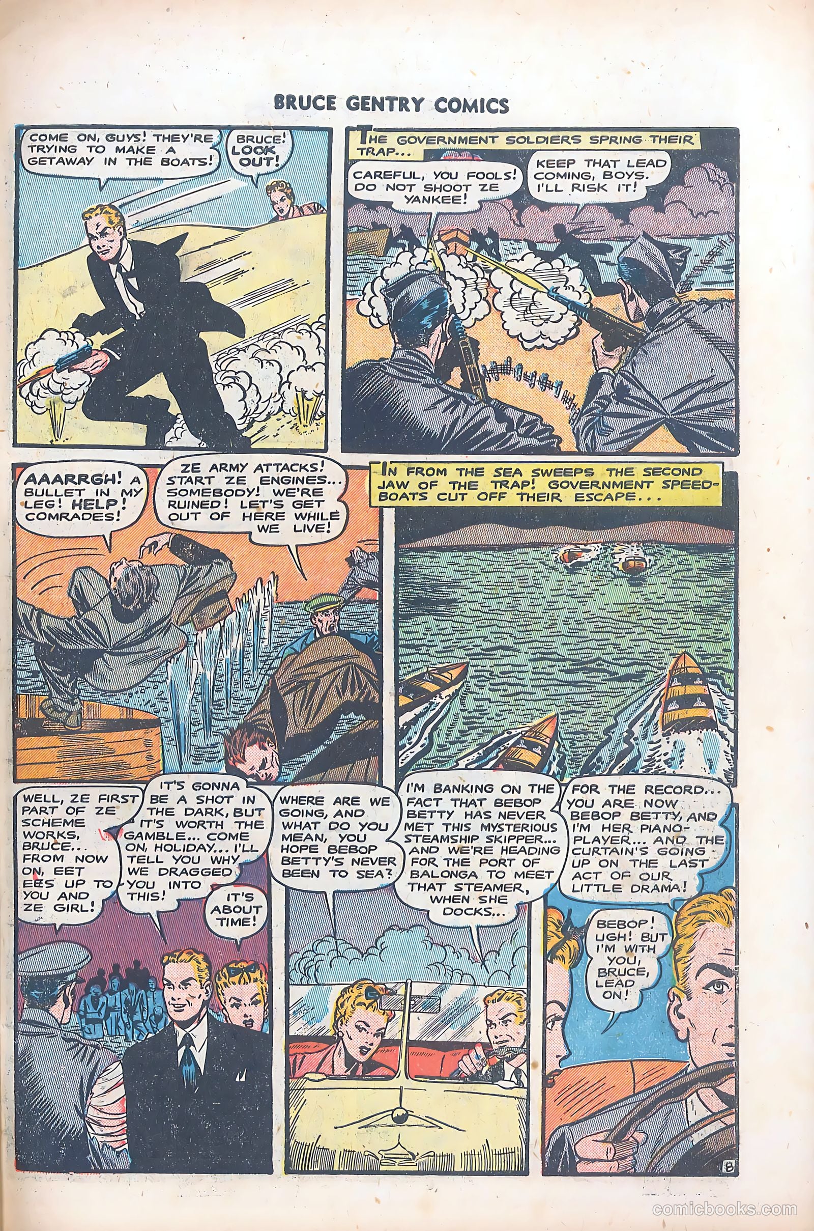 Bruce Gentry Comics #6 — page 31 of 36