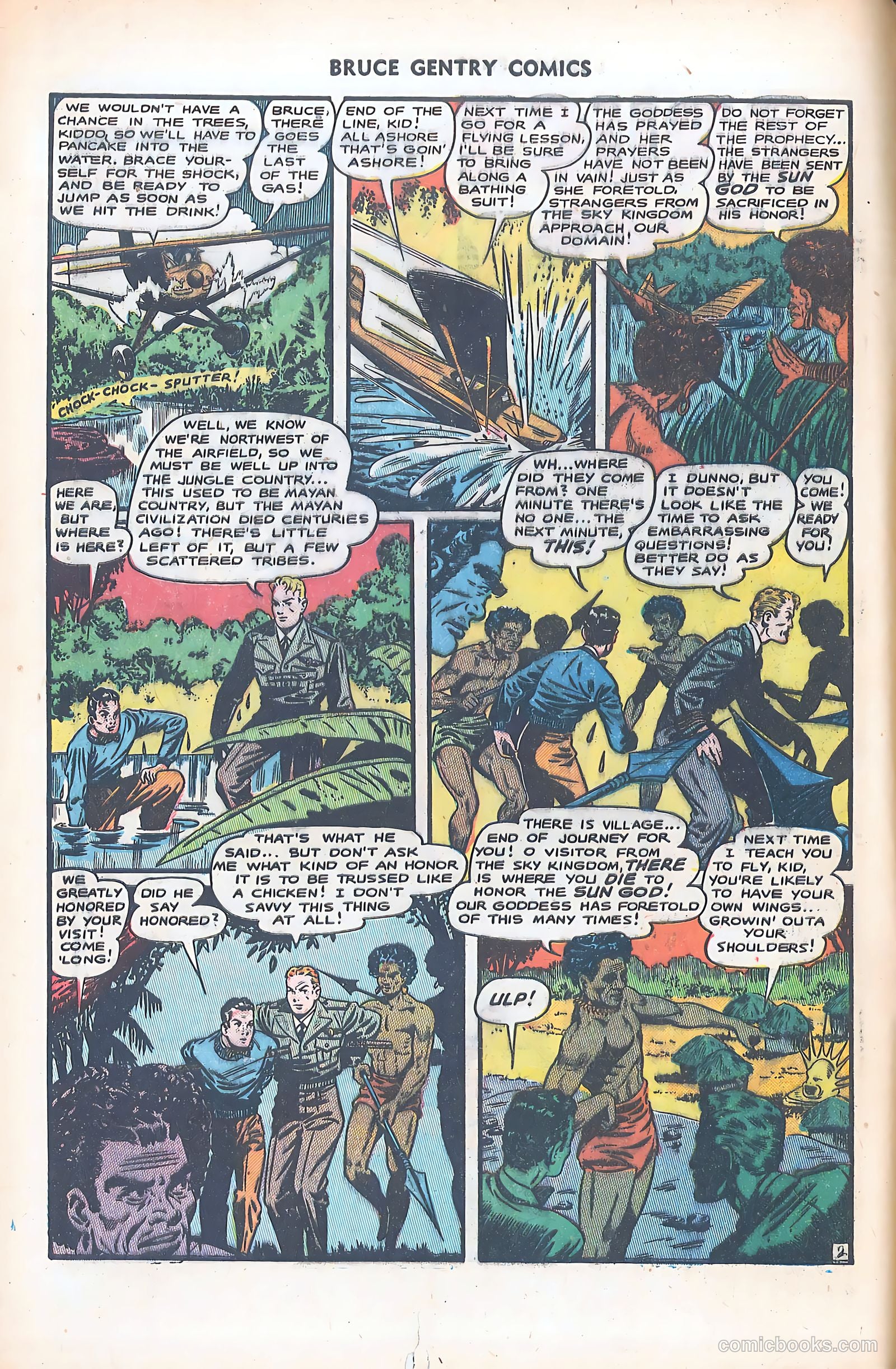 Bruce Gentry Comics #7 — page 4 of 36