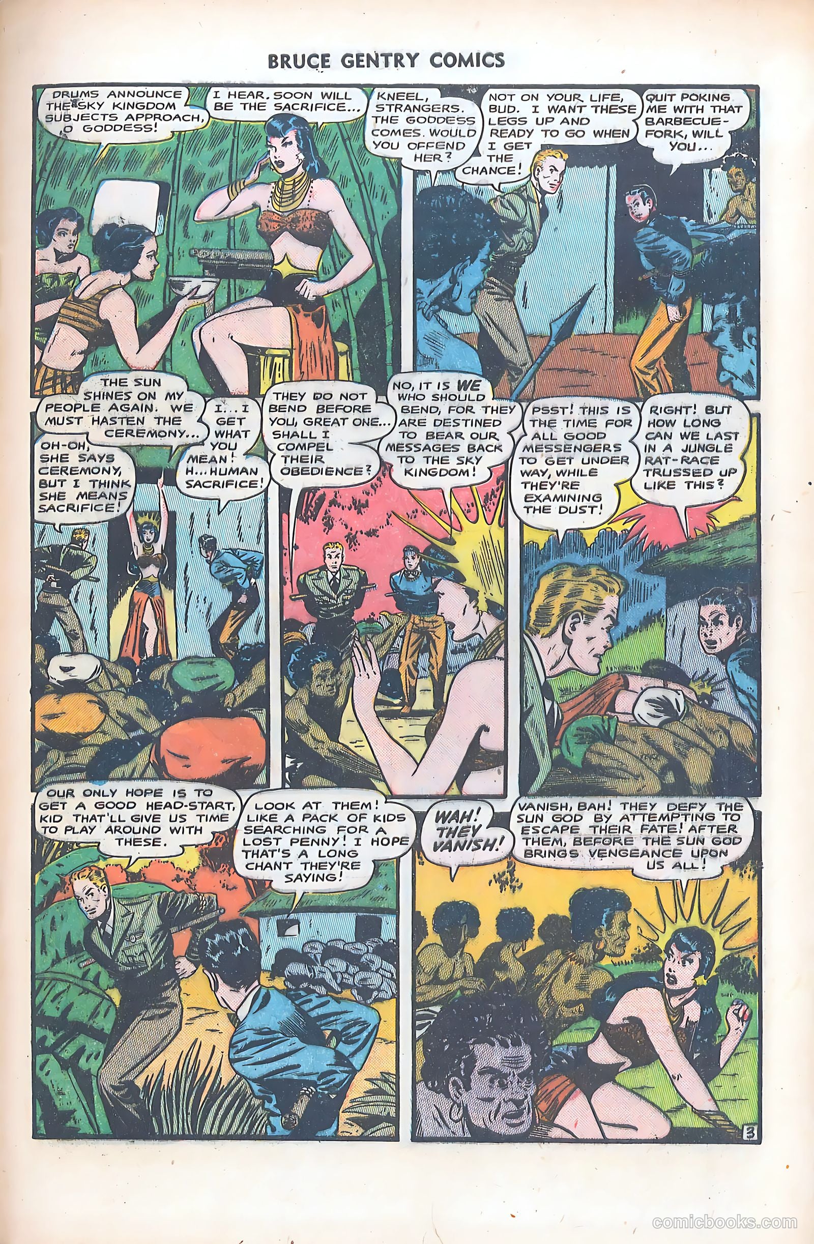 Bruce Gentry Comics #7 — page 5 of 36