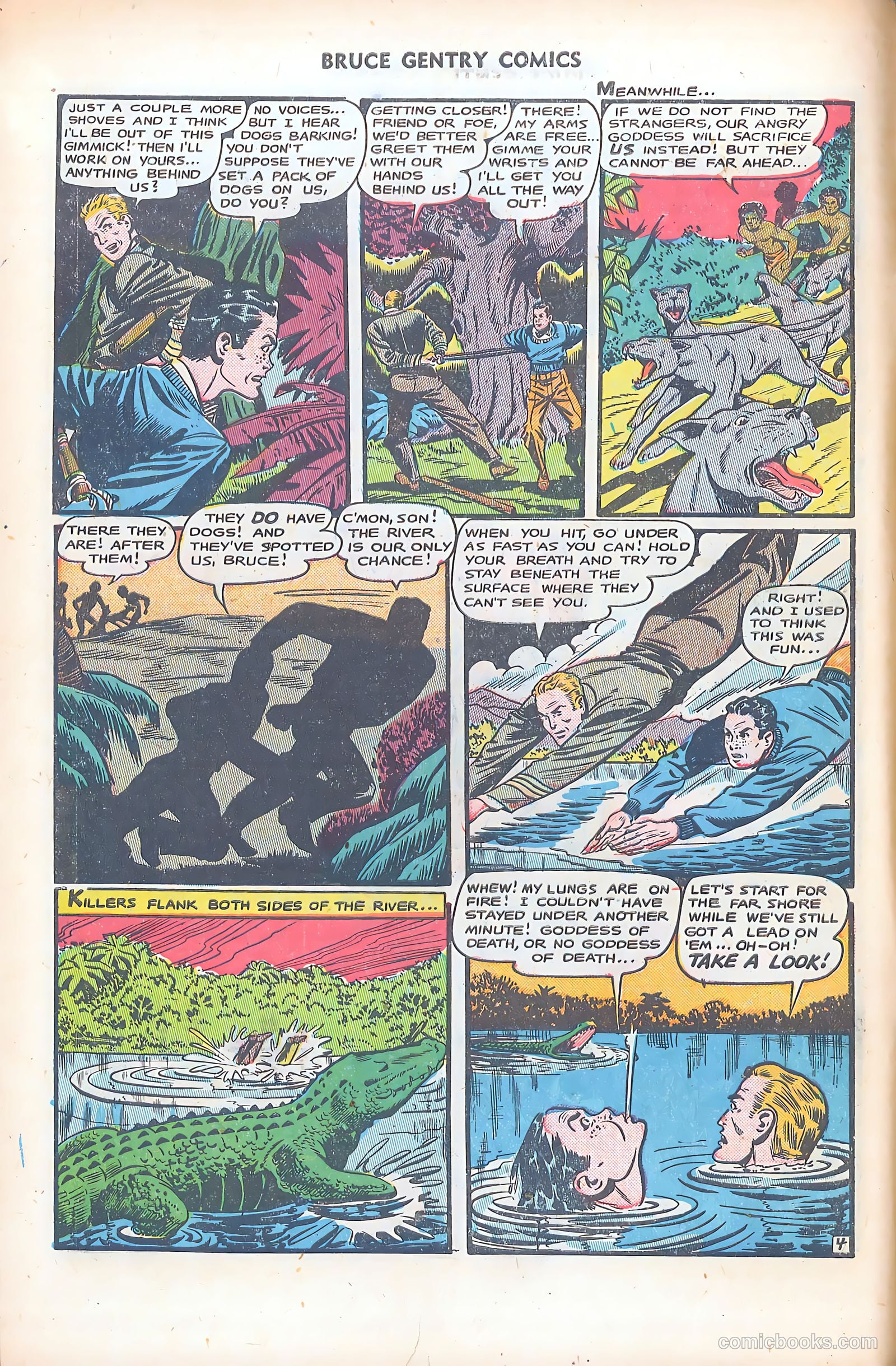 Bruce Gentry Comics #7 — page 6 of 36