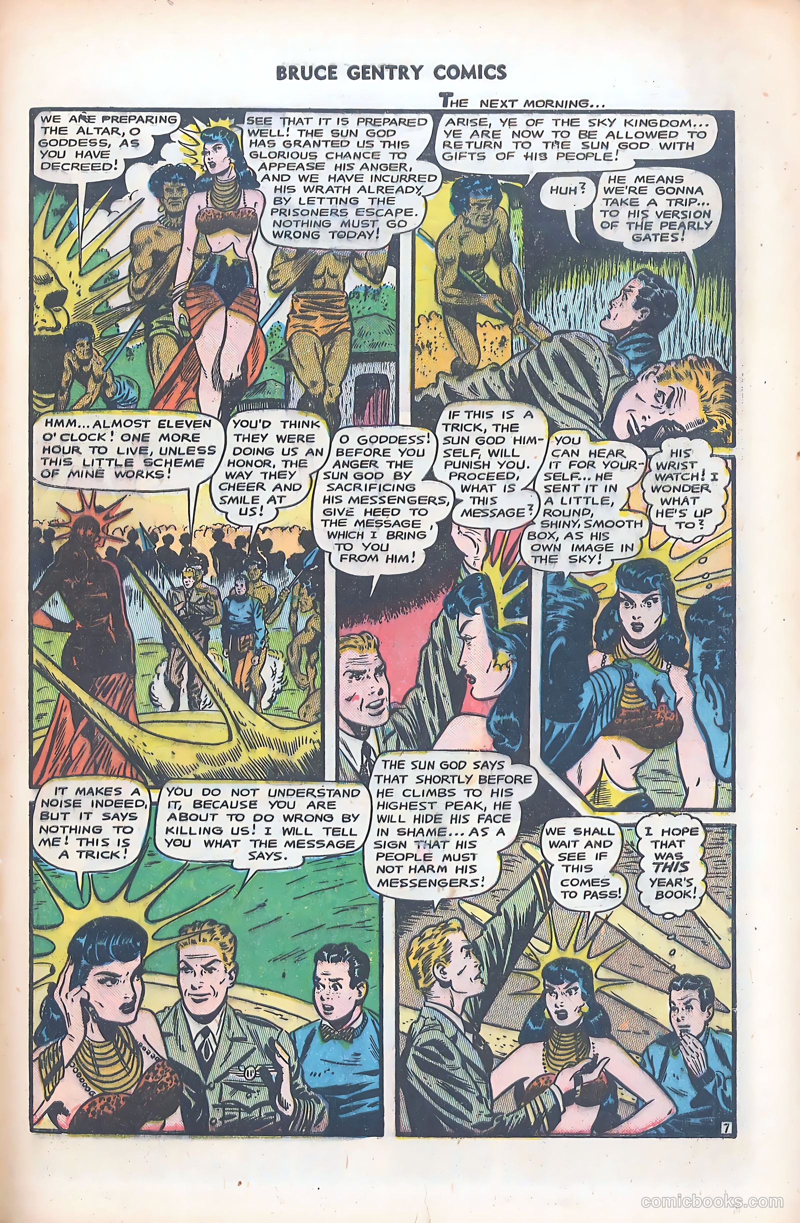 Bruce Gentry Comics #7 — page 9 of 36