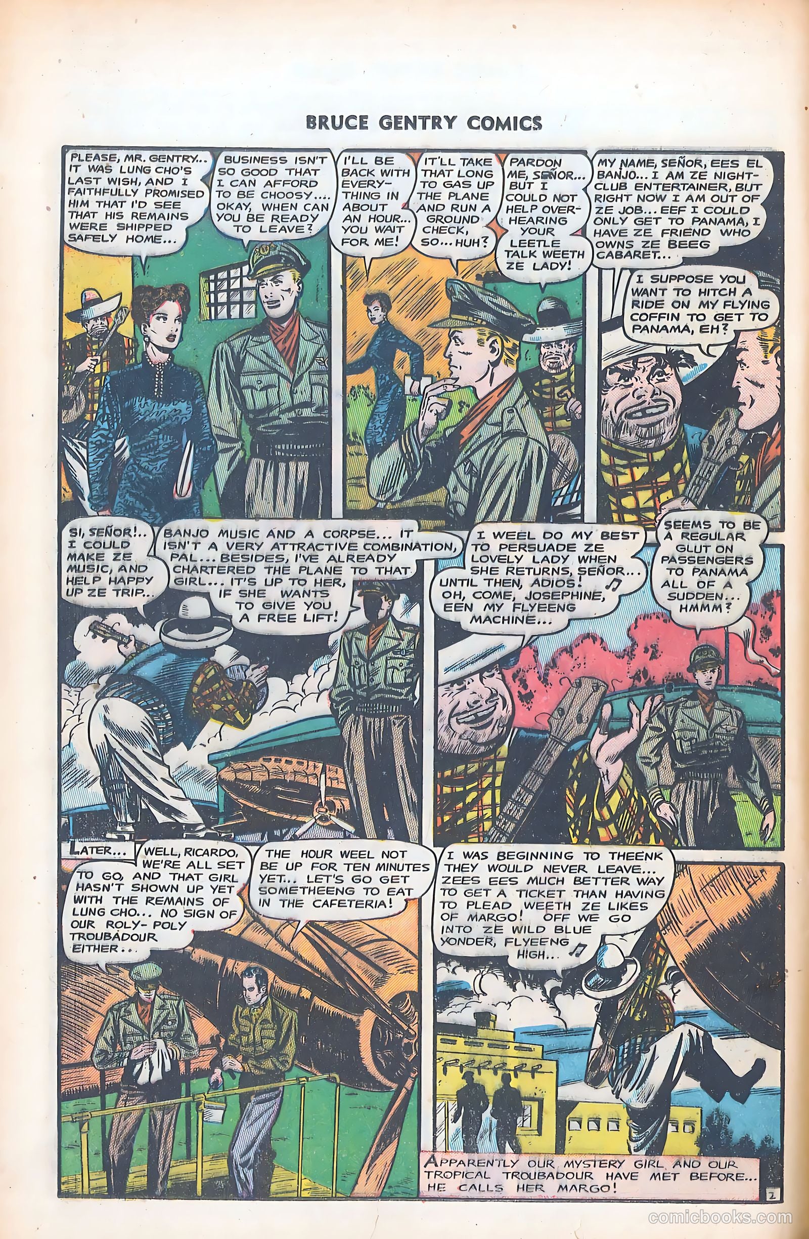 Bruce Gentry Comics #7 — page 12 of 36