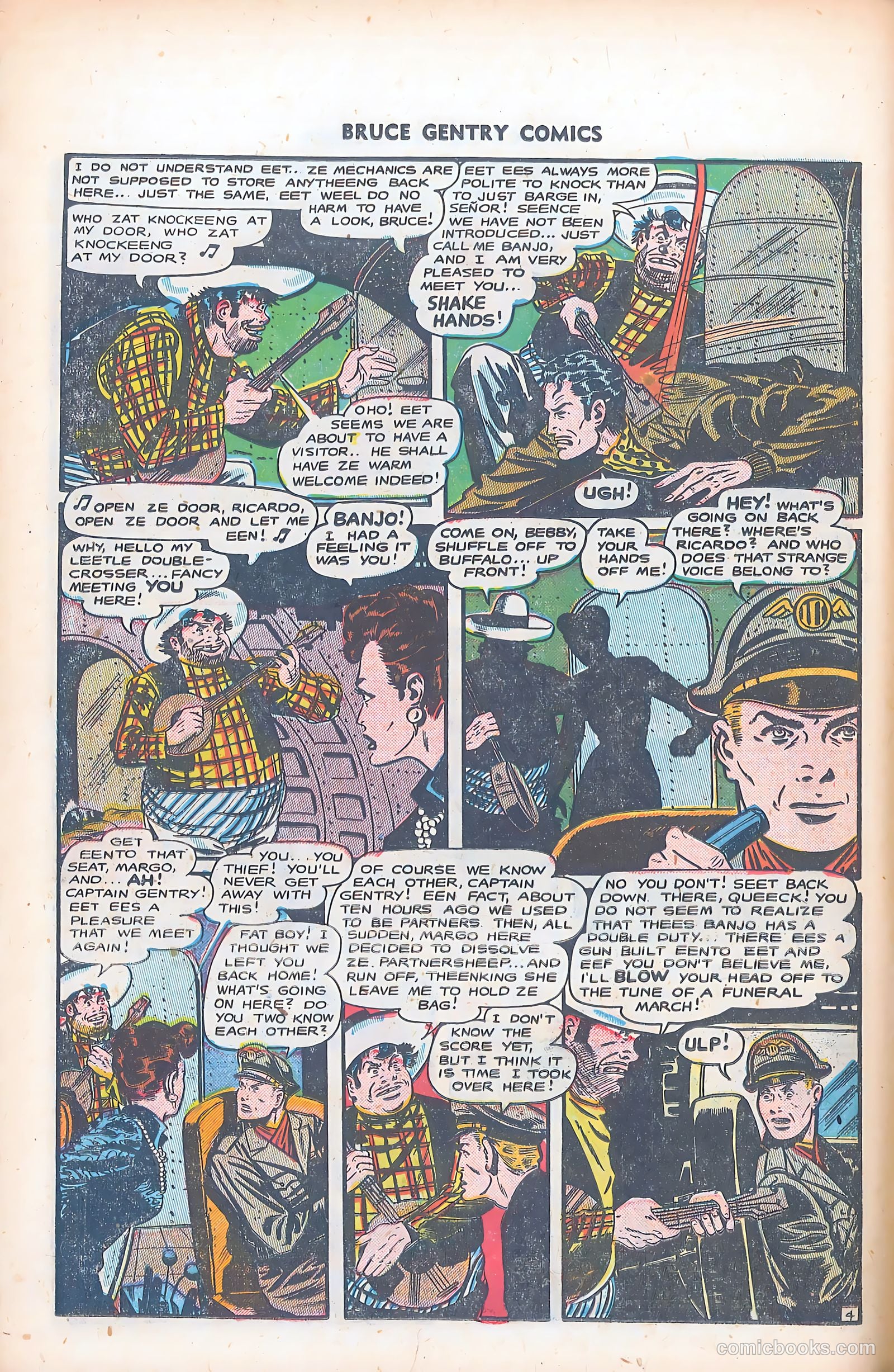 Bruce Gentry Comics #7 — page 14 of 36