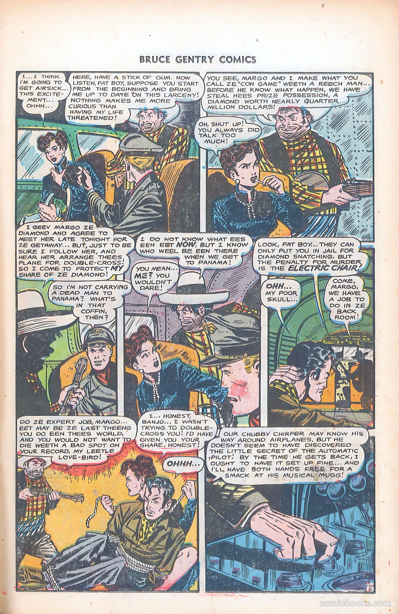 Bruce Gentry Comics #7 — page 15 of 36