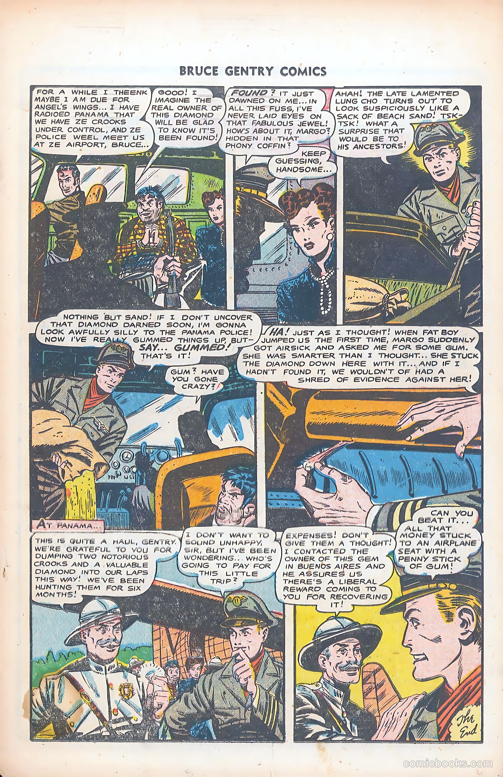 Bruce Gentry Comics #7 — page 19 of 36