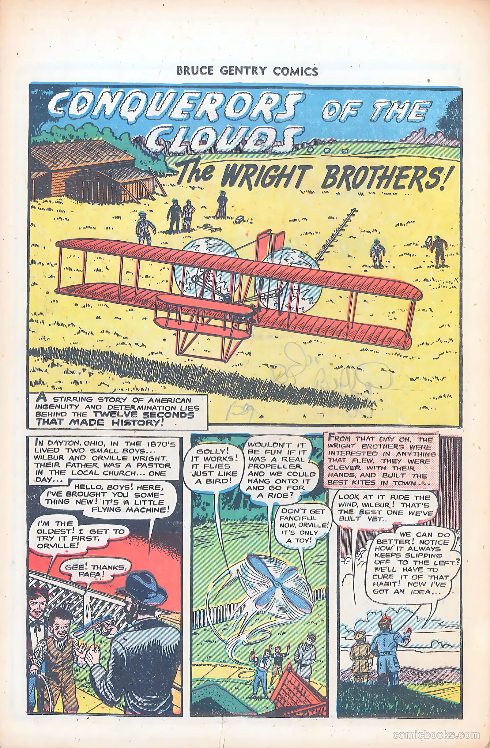 Bruce Gentry Comics #7 — page 22 of 36