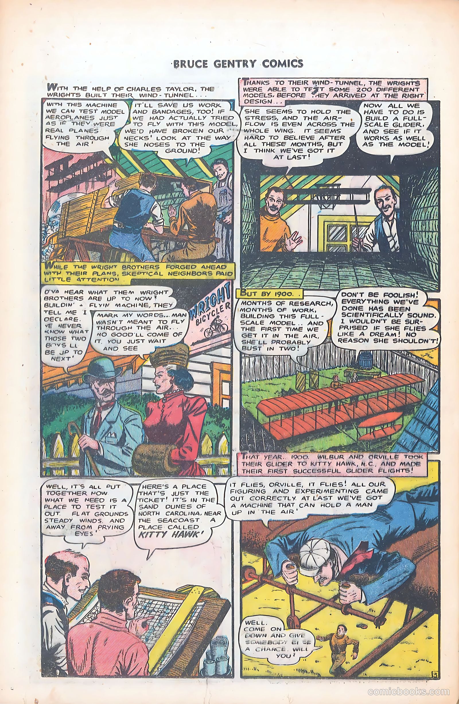 Bruce Gentry Comics #7 — page 24 of 36