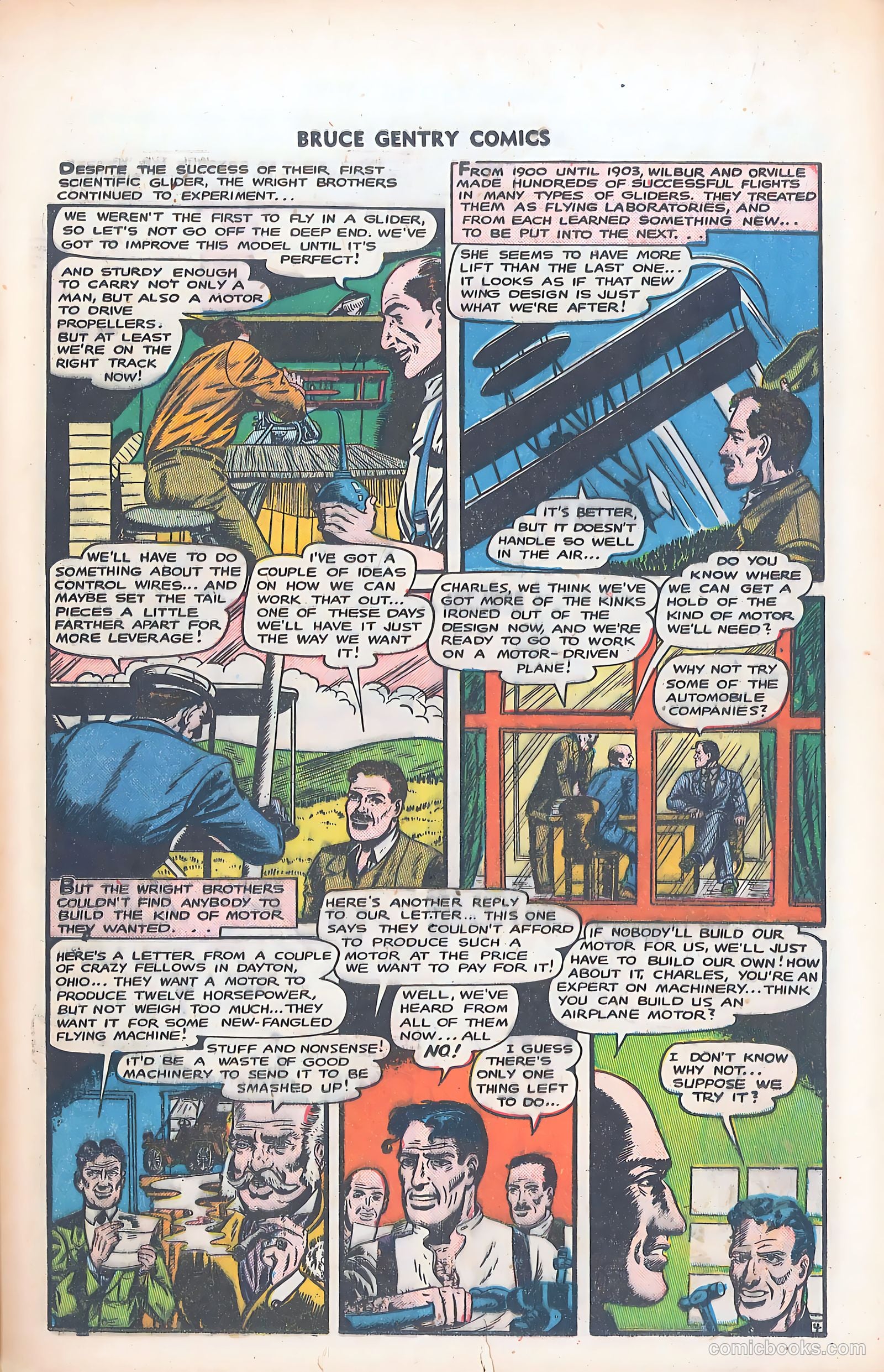 Bruce Gentry Comics #7 — page 25 of 36