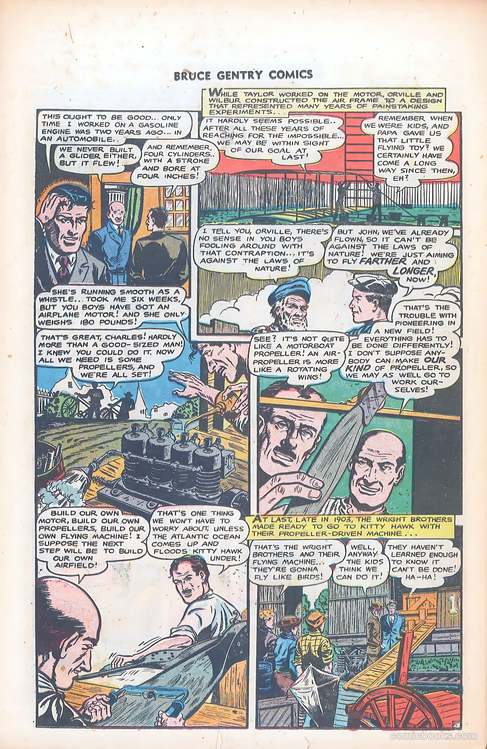 Bruce Gentry Comics #7 — page 26 of 36