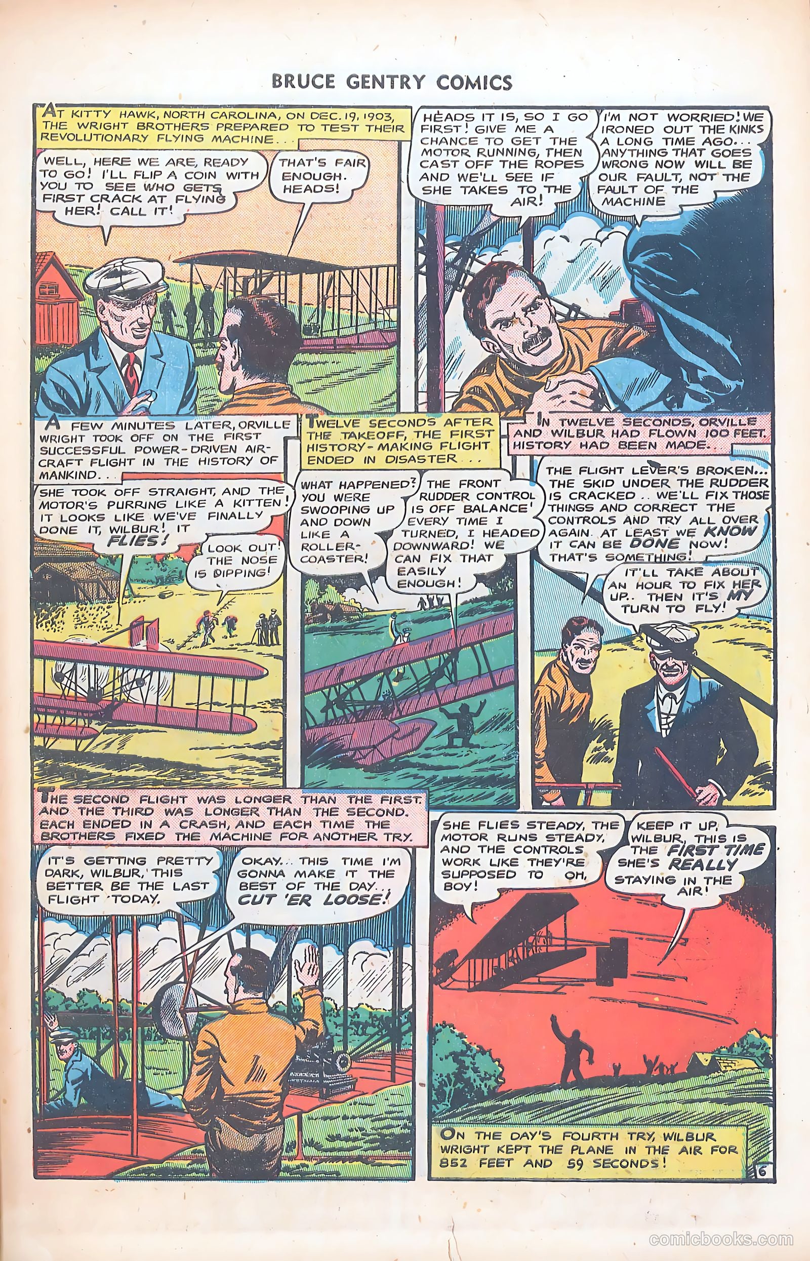 Bruce Gentry Comics #7 — page 27 of 36