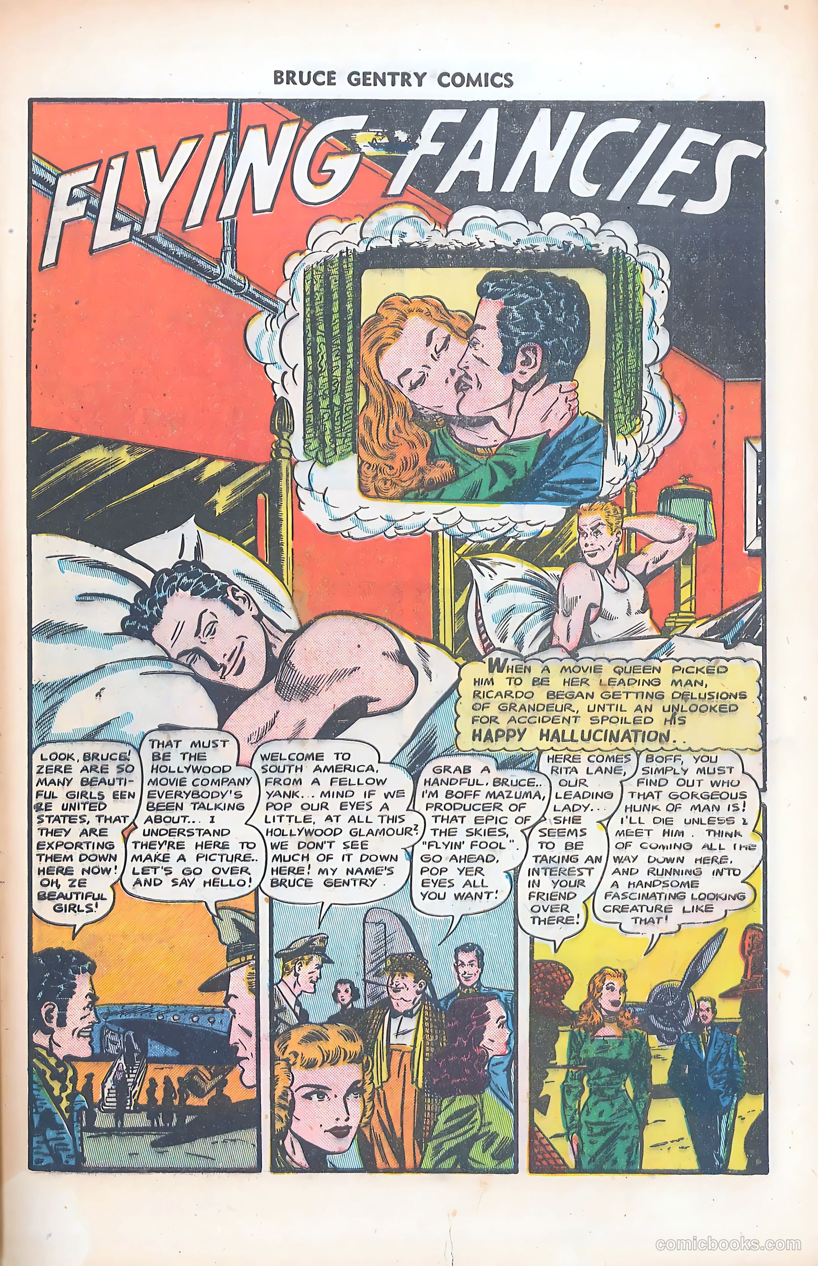 Bruce Gentry Comics #7 — page 29 of 36