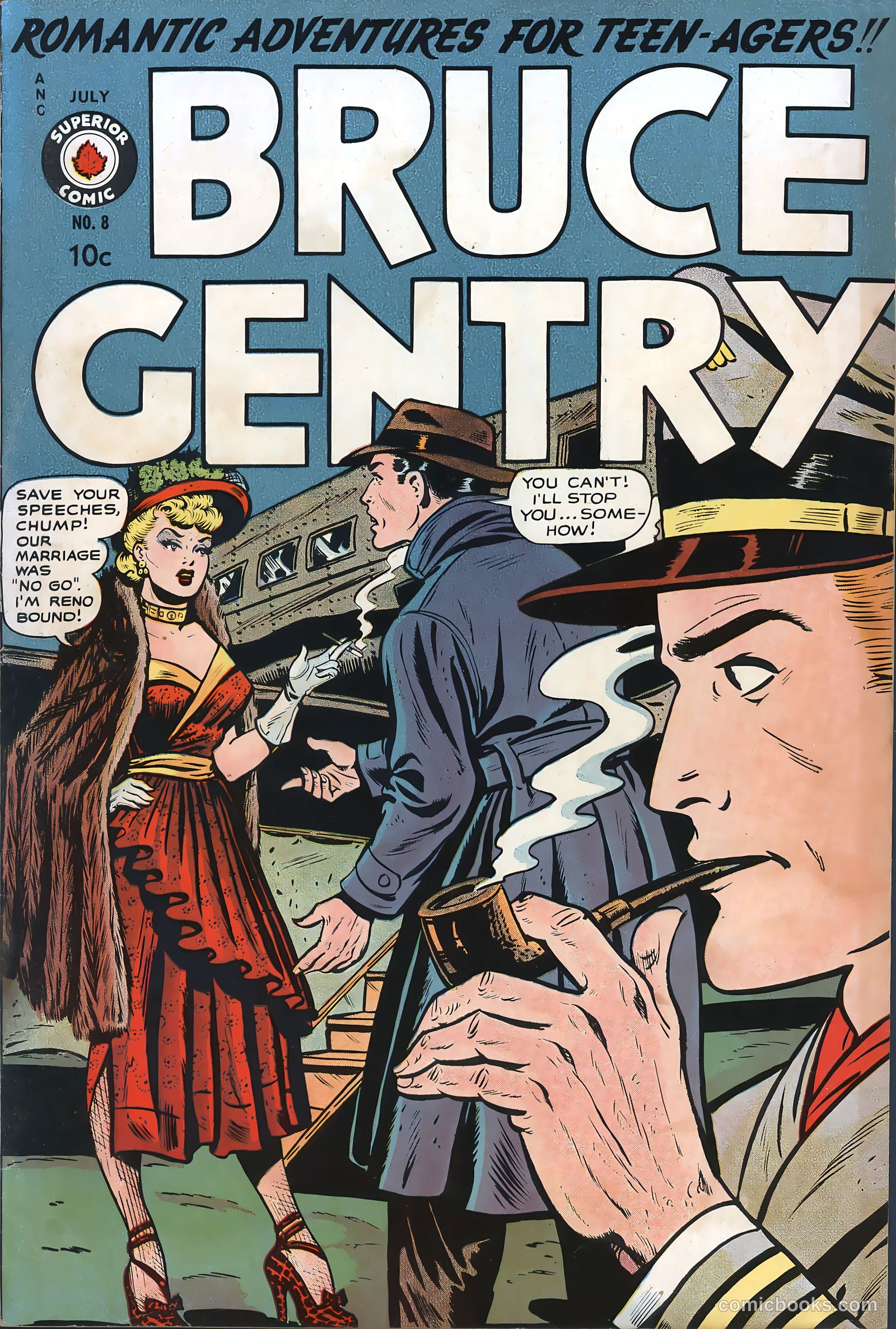 Bruce Gentry Comics #8 — page 1 of 36