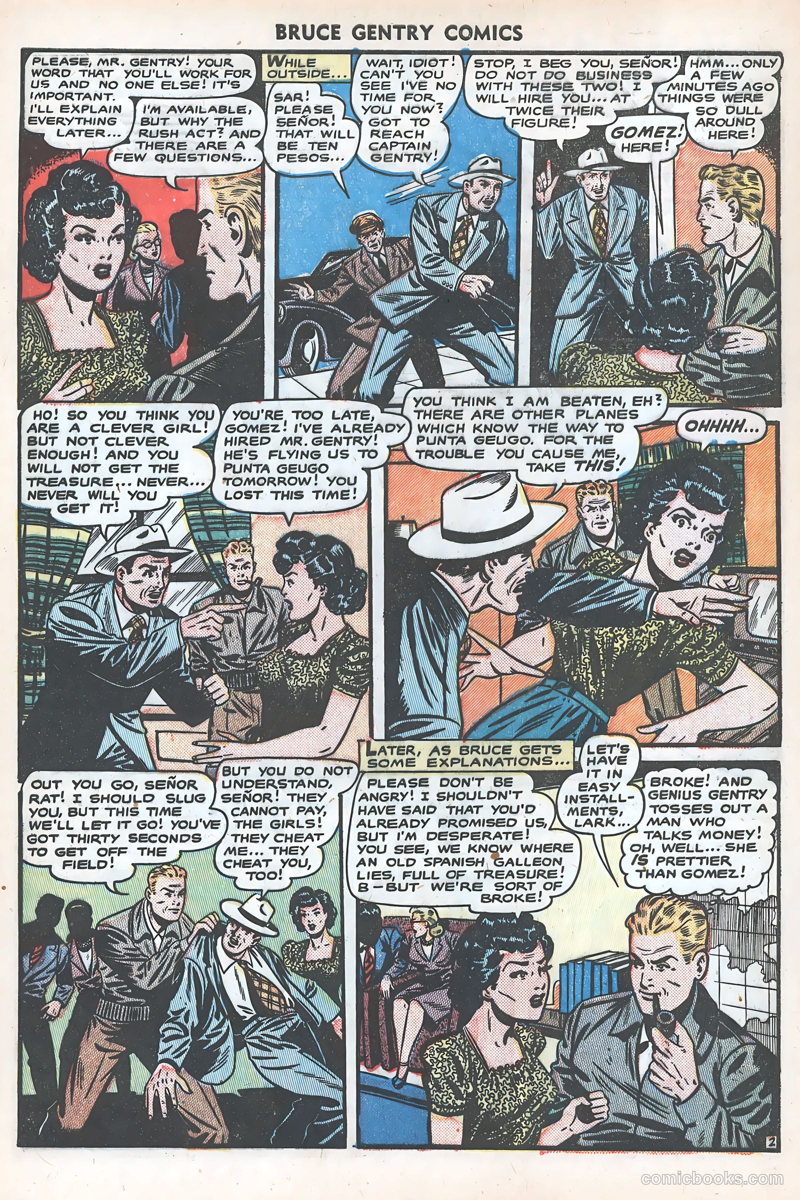 Bruce Gentry Comics #8 — page 4 of 36