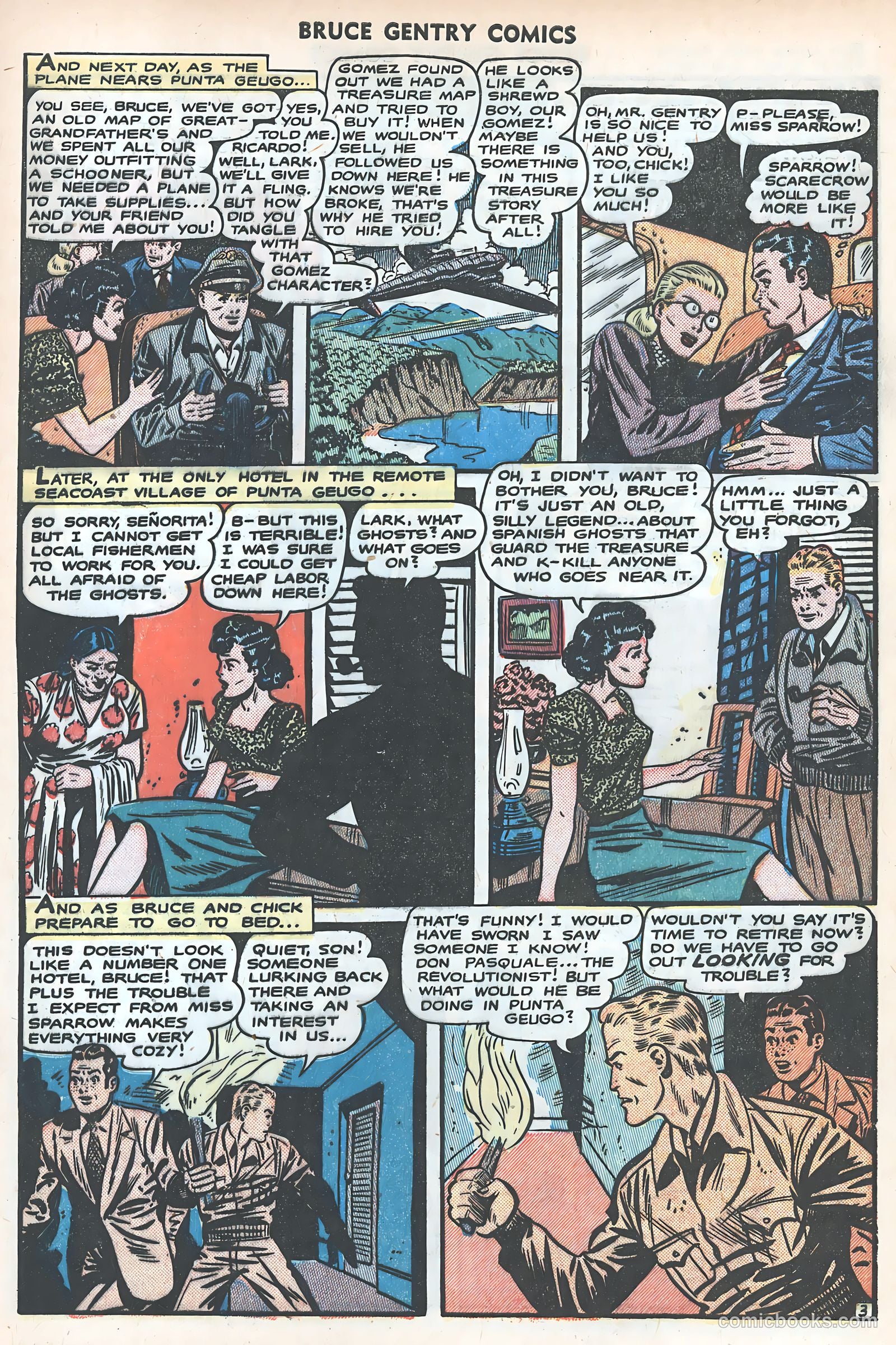 Bruce Gentry Comics #8 — page 5 of 36