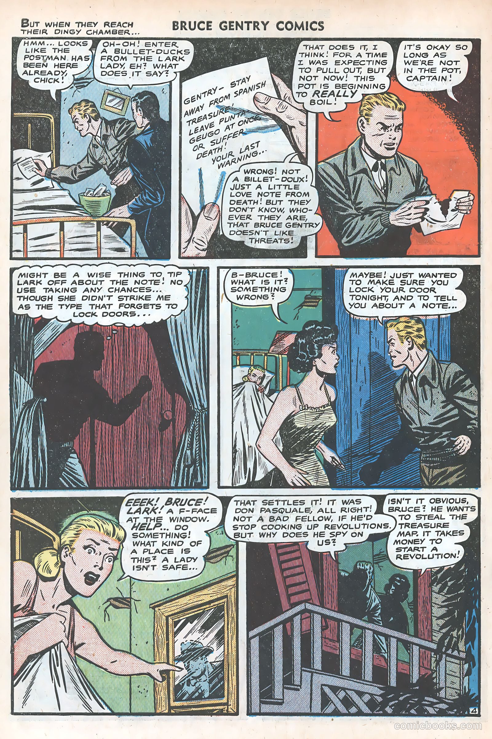Bruce Gentry Comics #8 — page 6 of 36