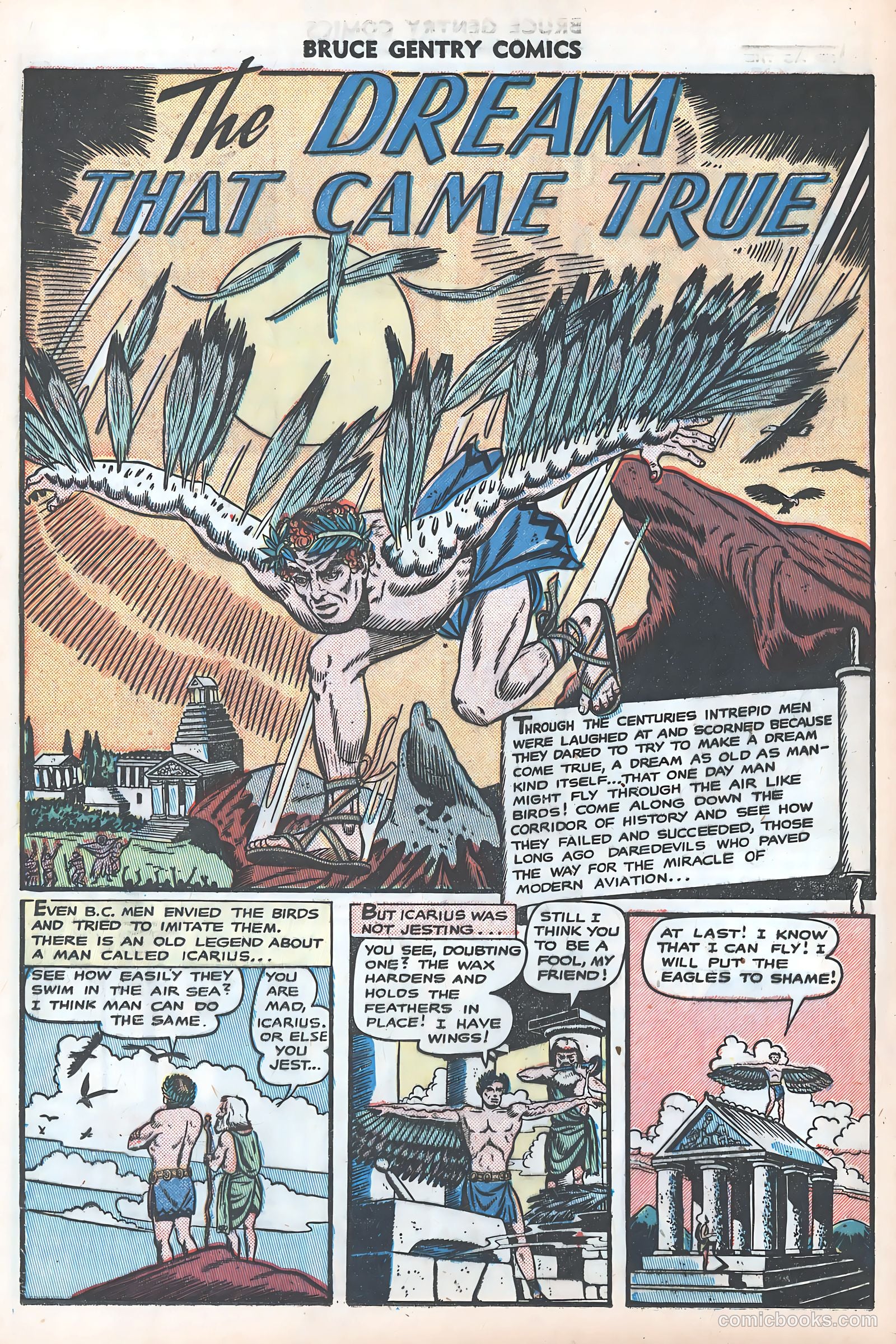 Bruce Gentry Comics #8 — page 12 of 36