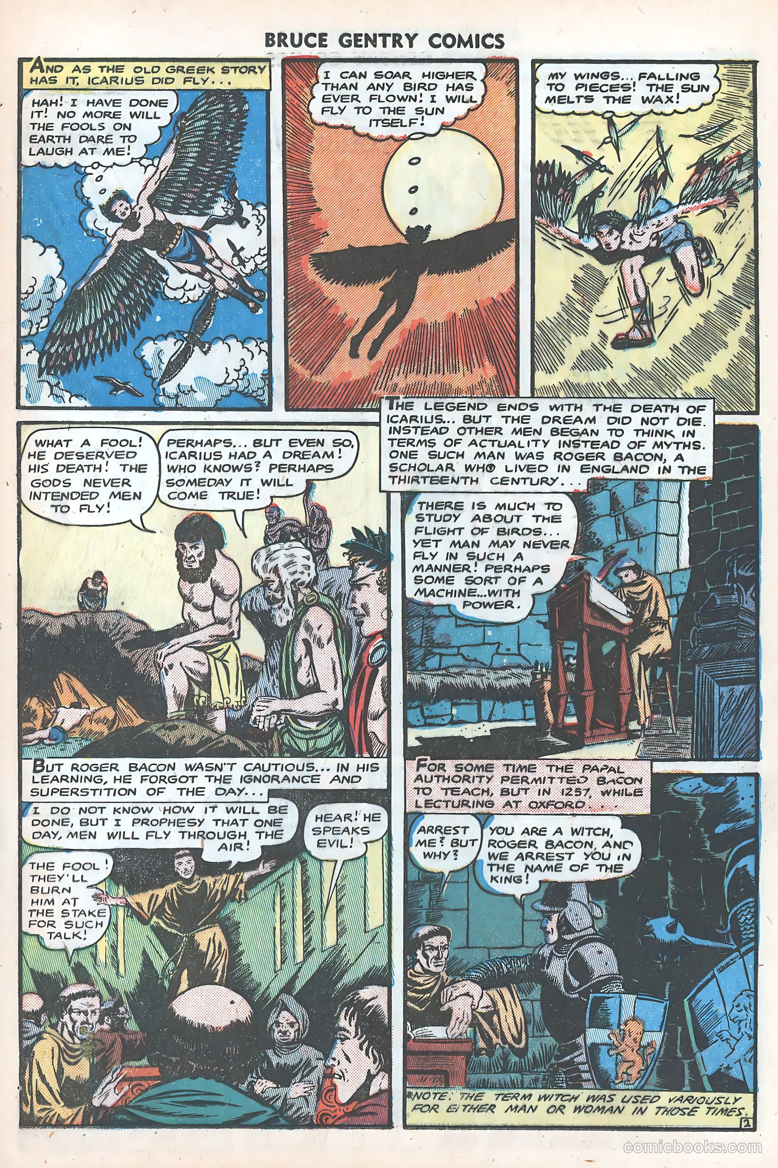 Bruce Gentry Comics #8 — page 13 of 36