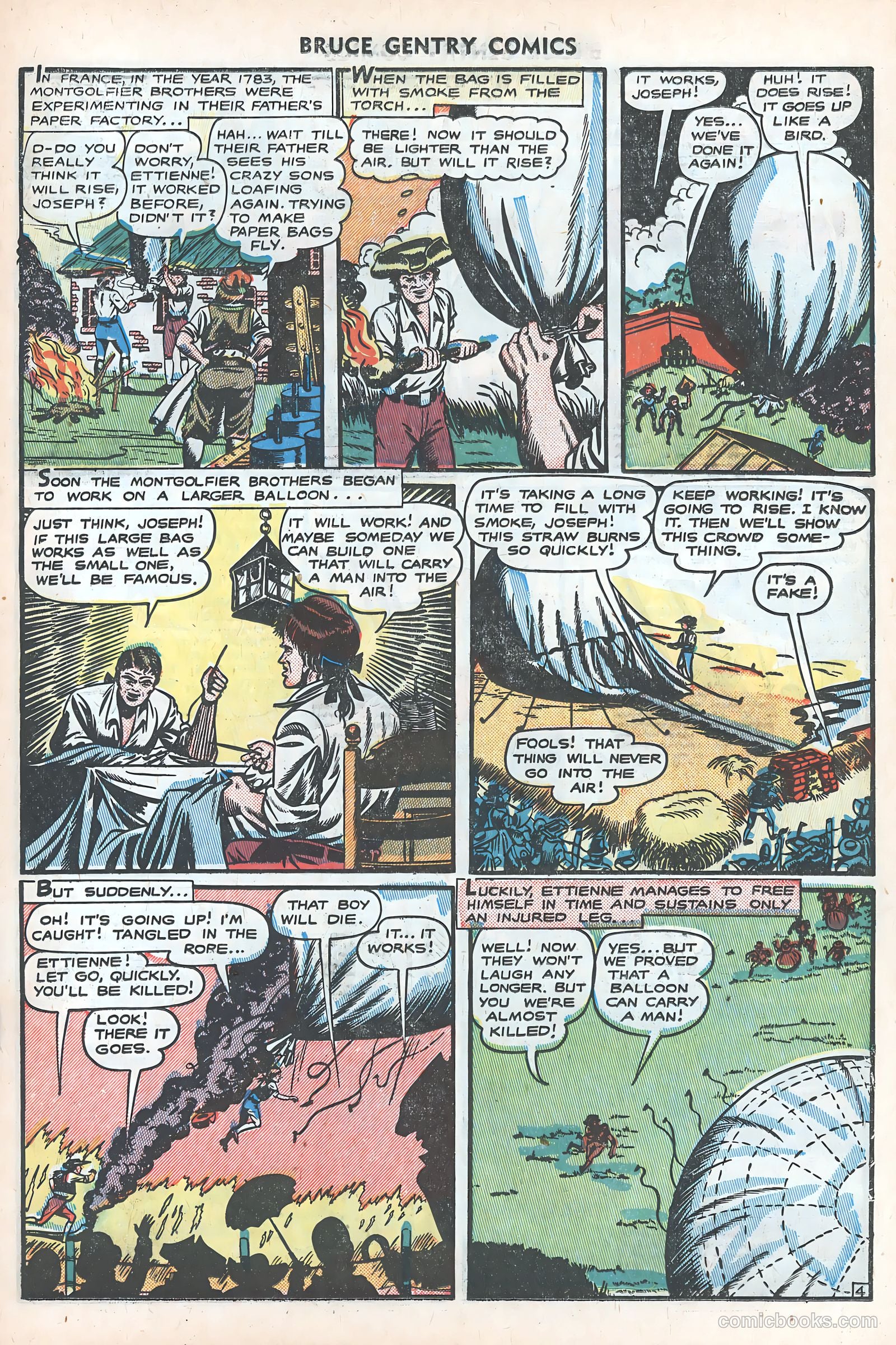Bruce Gentry Comics #8 — page 15 of 36