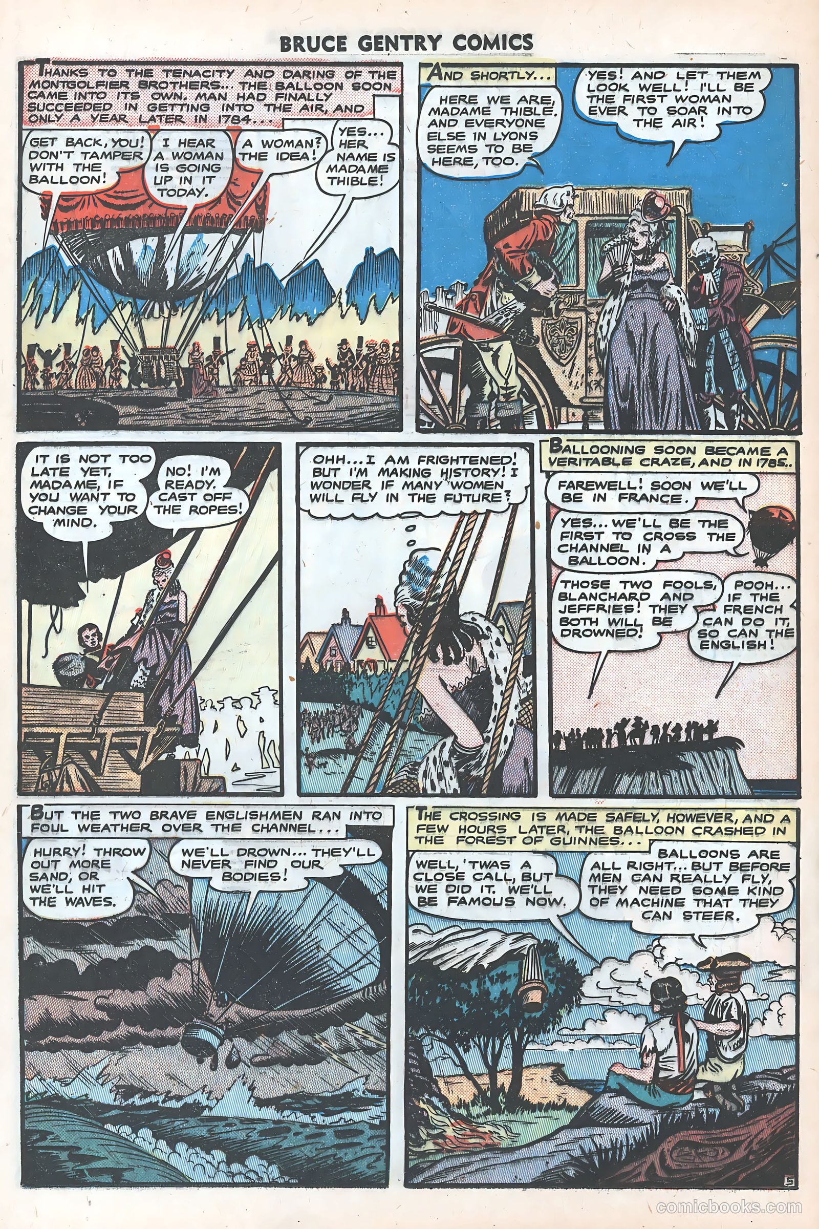 Bruce Gentry Comics #8 — page 16 of 36