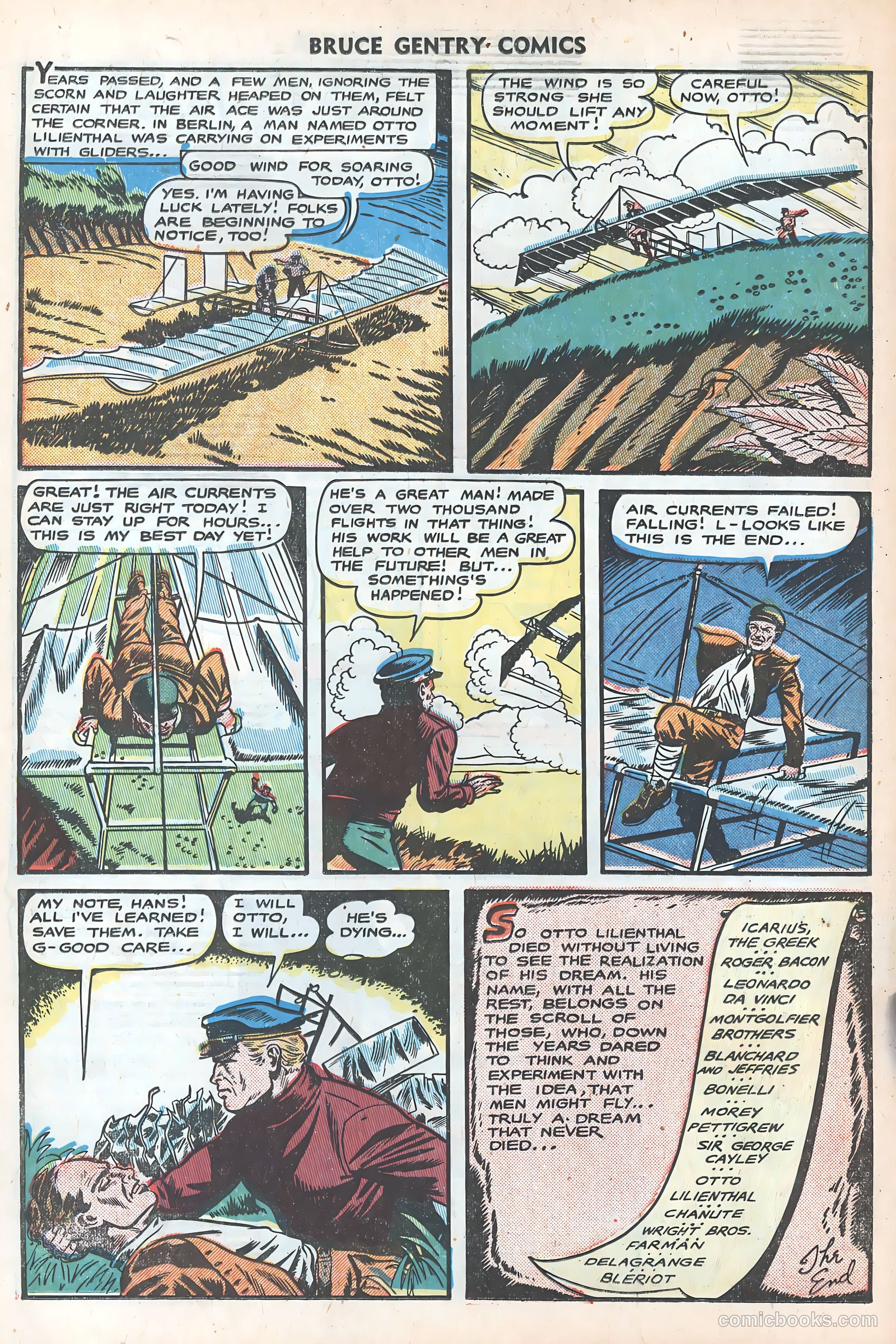 Bruce Gentry Comics #8 — page 18 of 36