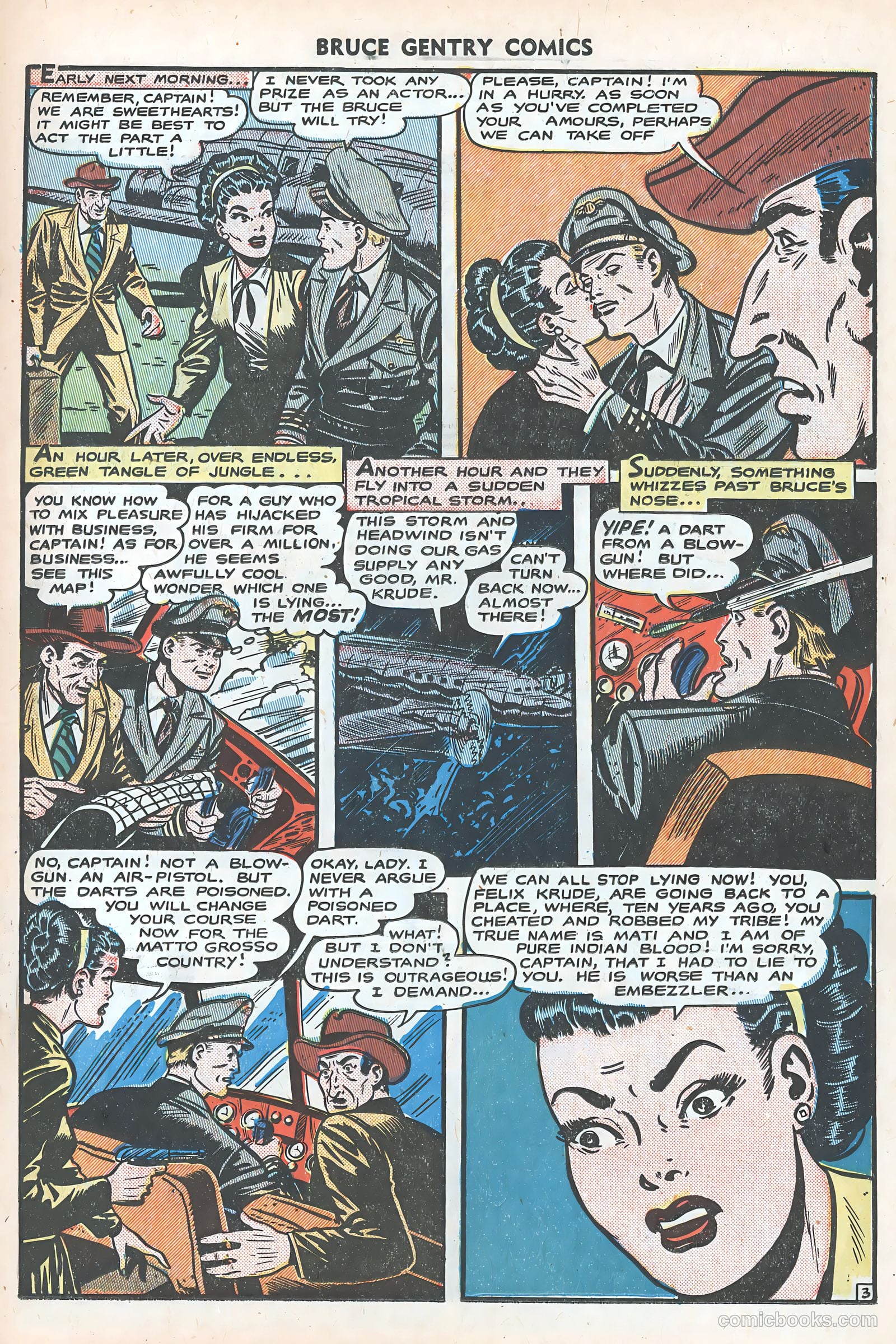 Bruce Gentry Comics #8 — page 23 of 36