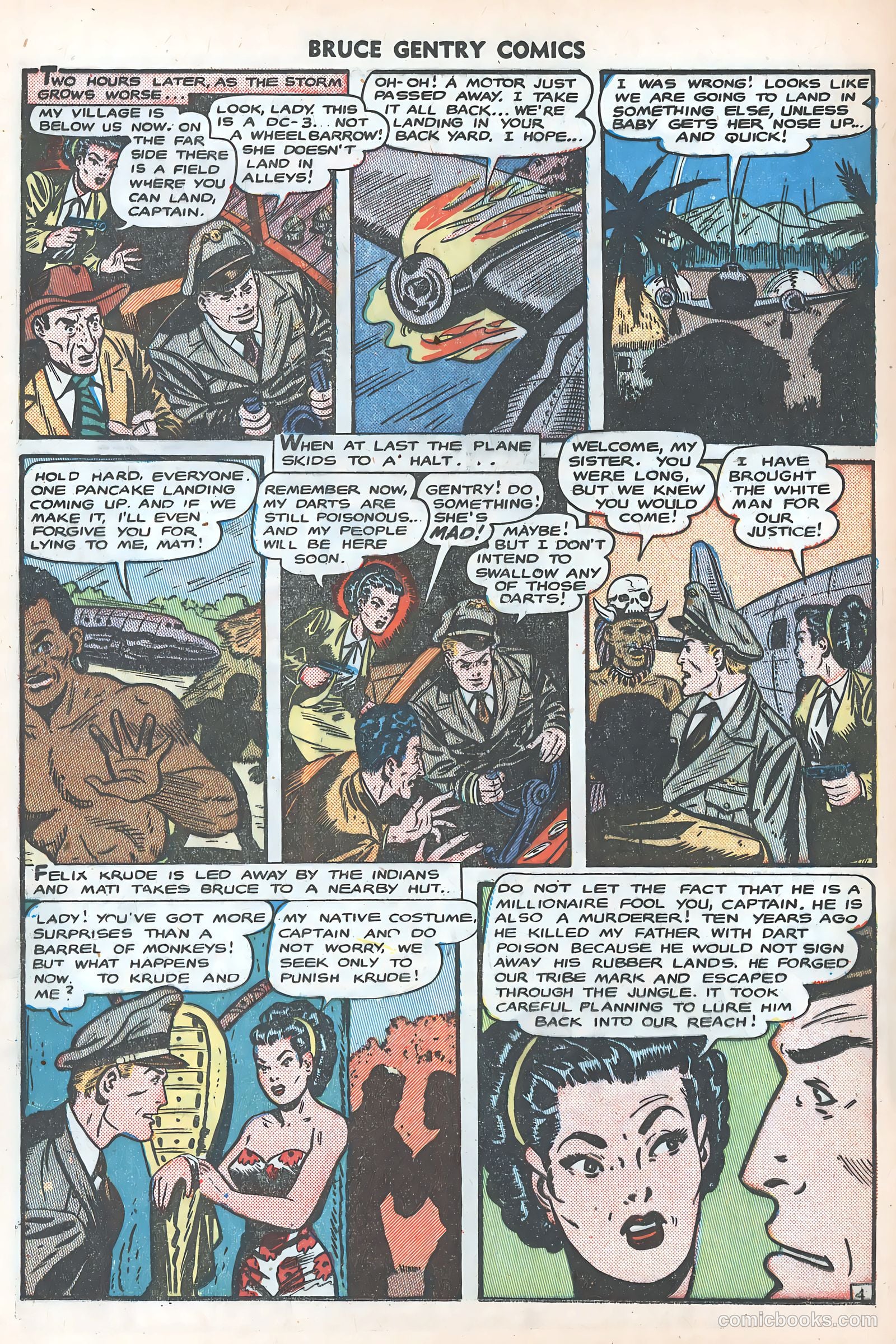 Bruce Gentry Comics #8 — page 24 of 36