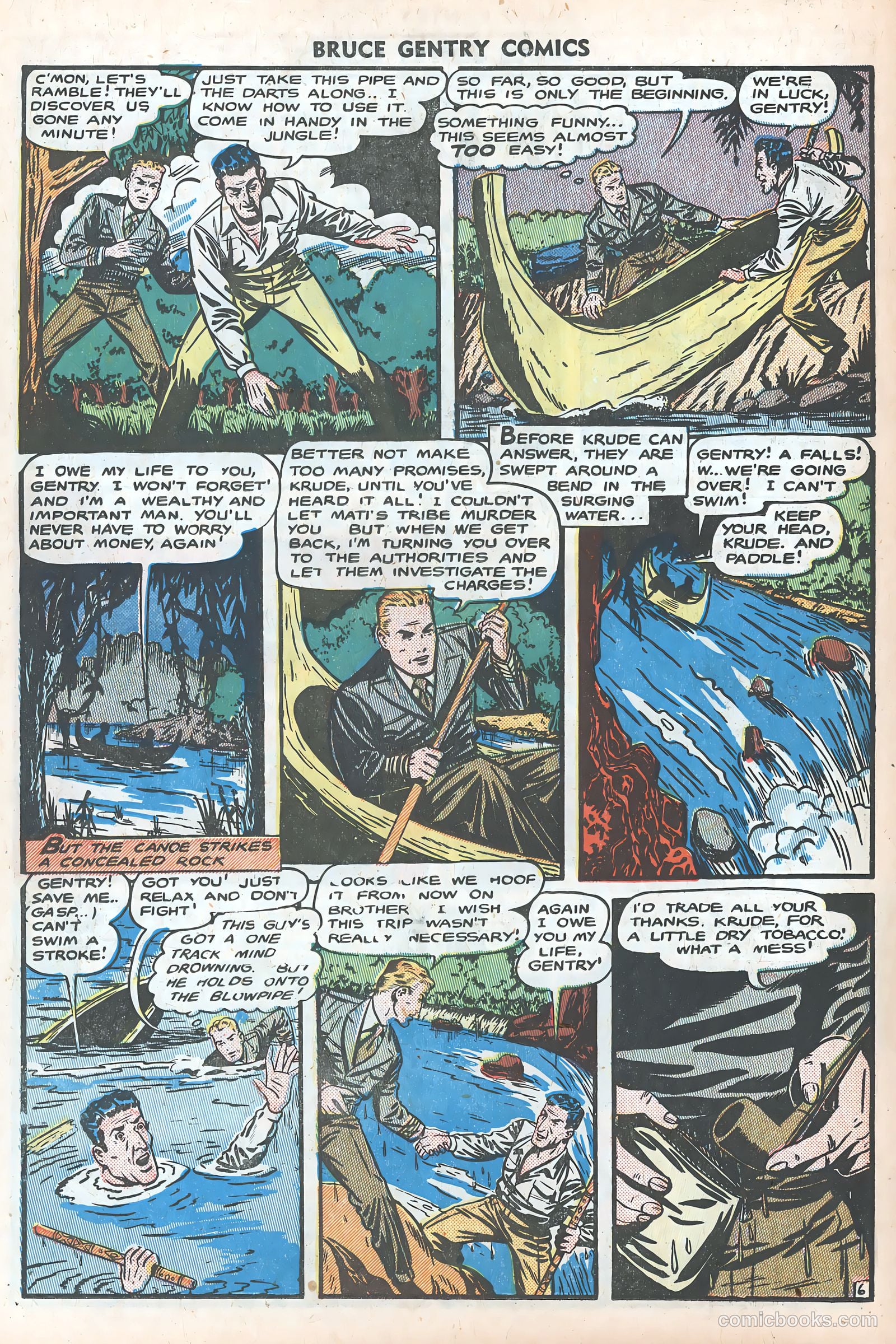 Bruce Gentry Comics #8 — page 26 of 36