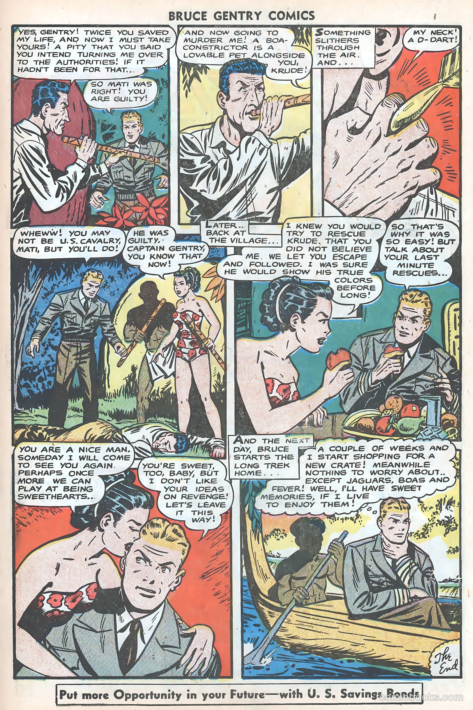 Bruce Gentry Comics #8 — page 27 of 36