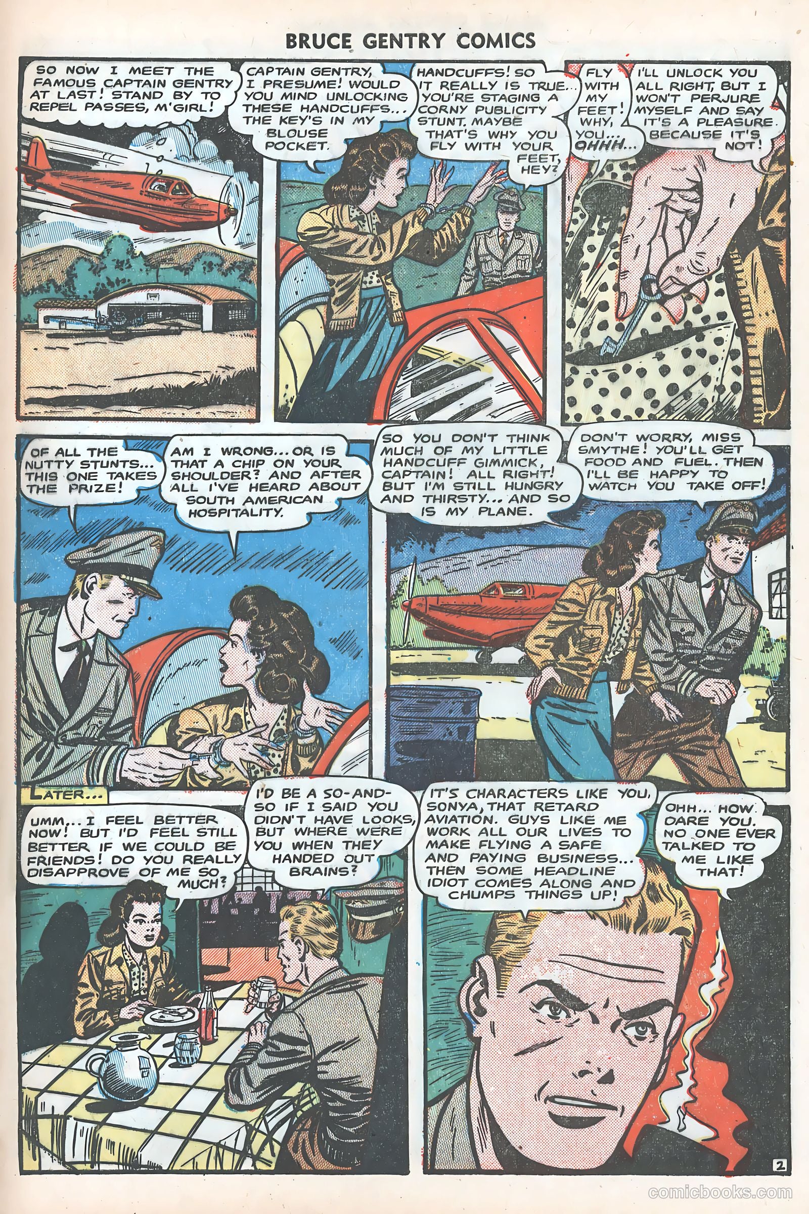 Bruce Gentry Comics #8 — page 29 of 36