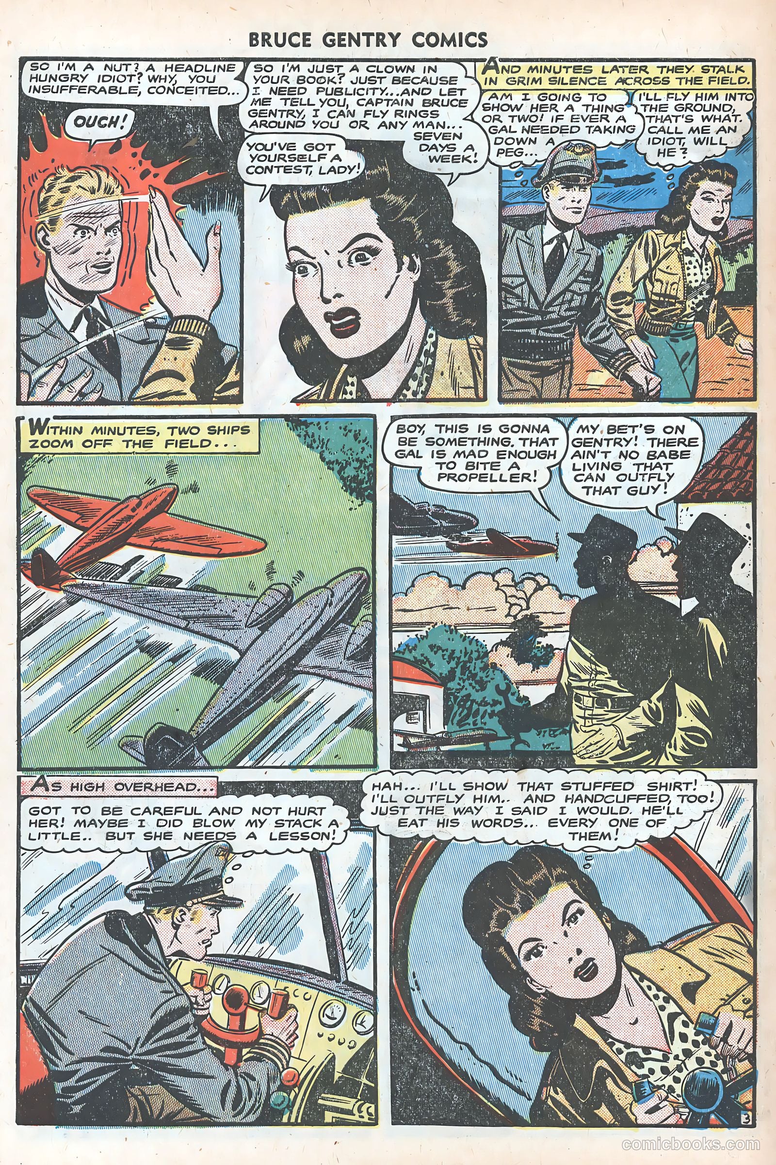 Bruce Gentry Comics #8 — page 30 of 36