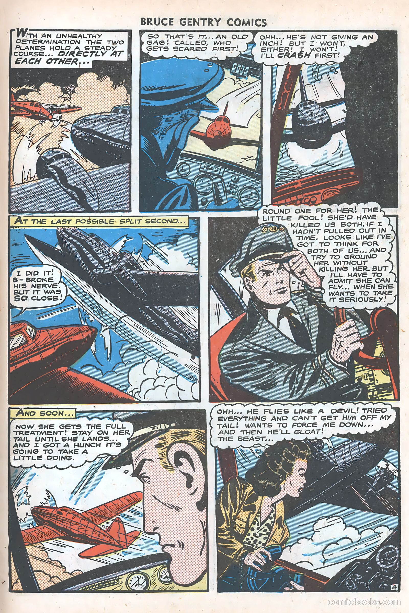 Bruce Gentry Comics #8 — page 31 of 36