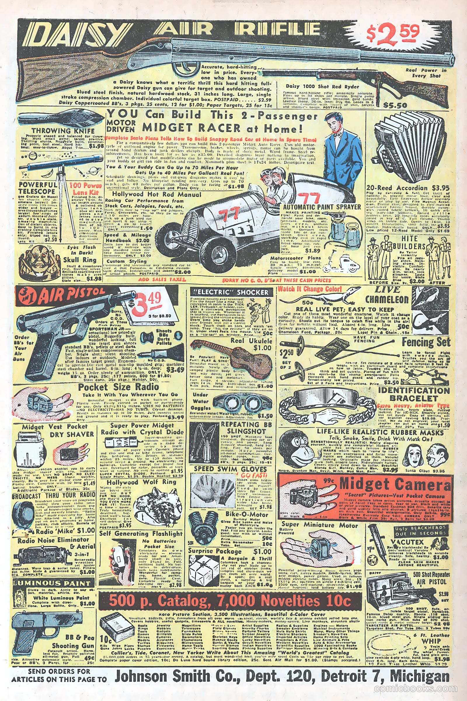 Bruce Gentry Comics #8 — page 34 of 36