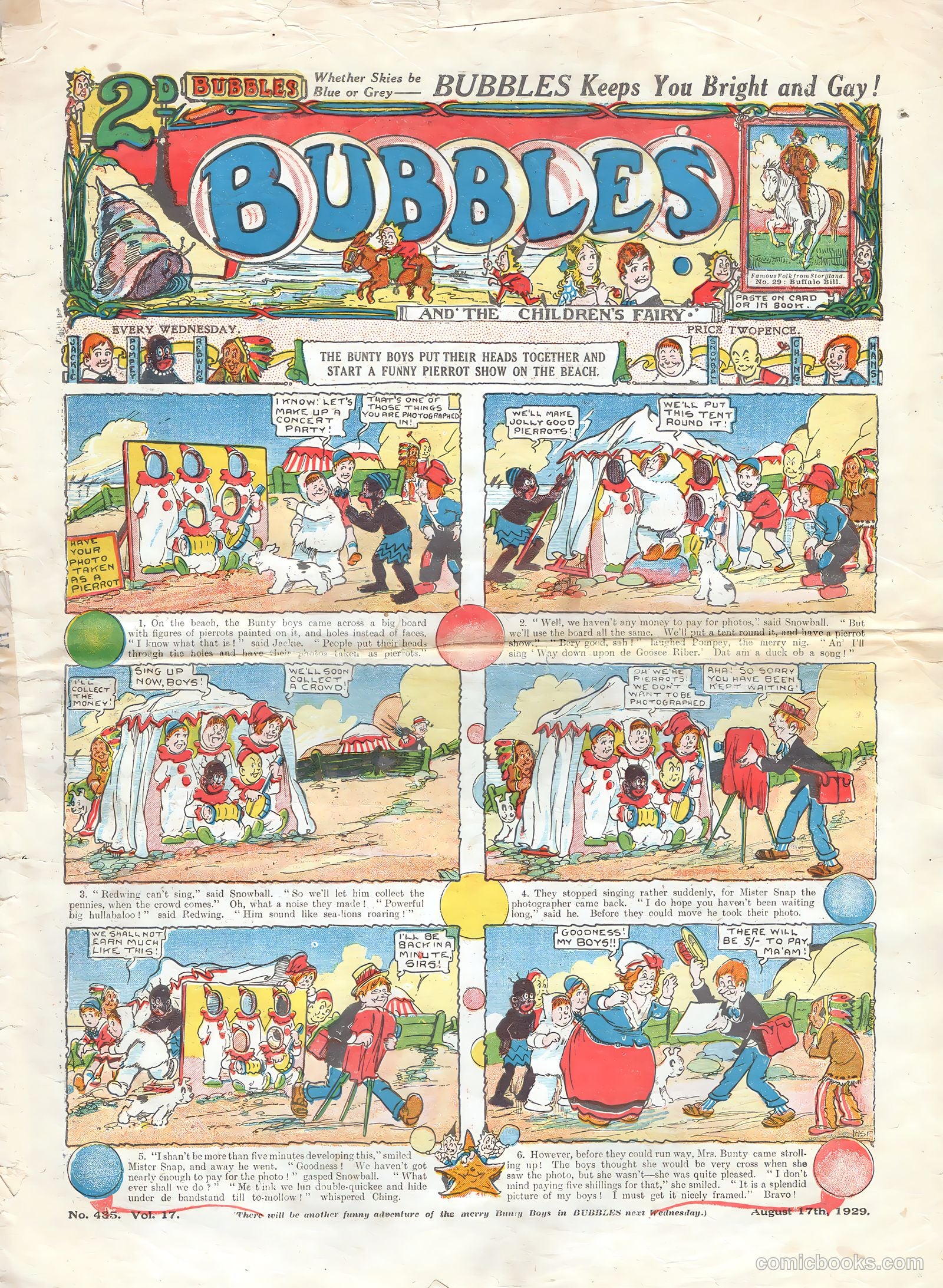 Bubbles #425 — page 1 of 7